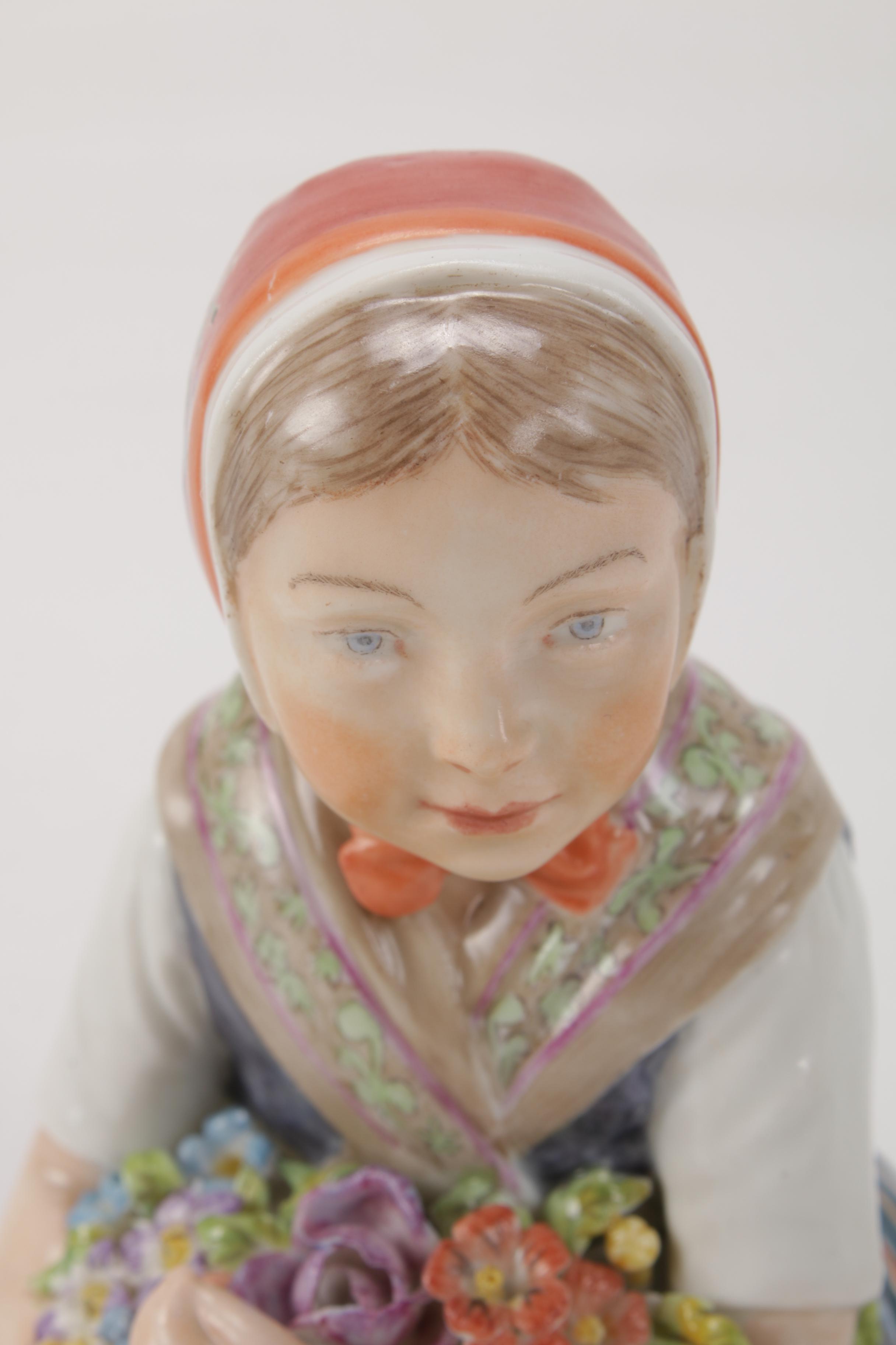 Royal Copenhagen "Danish National Costumes" Porcelain Figurines