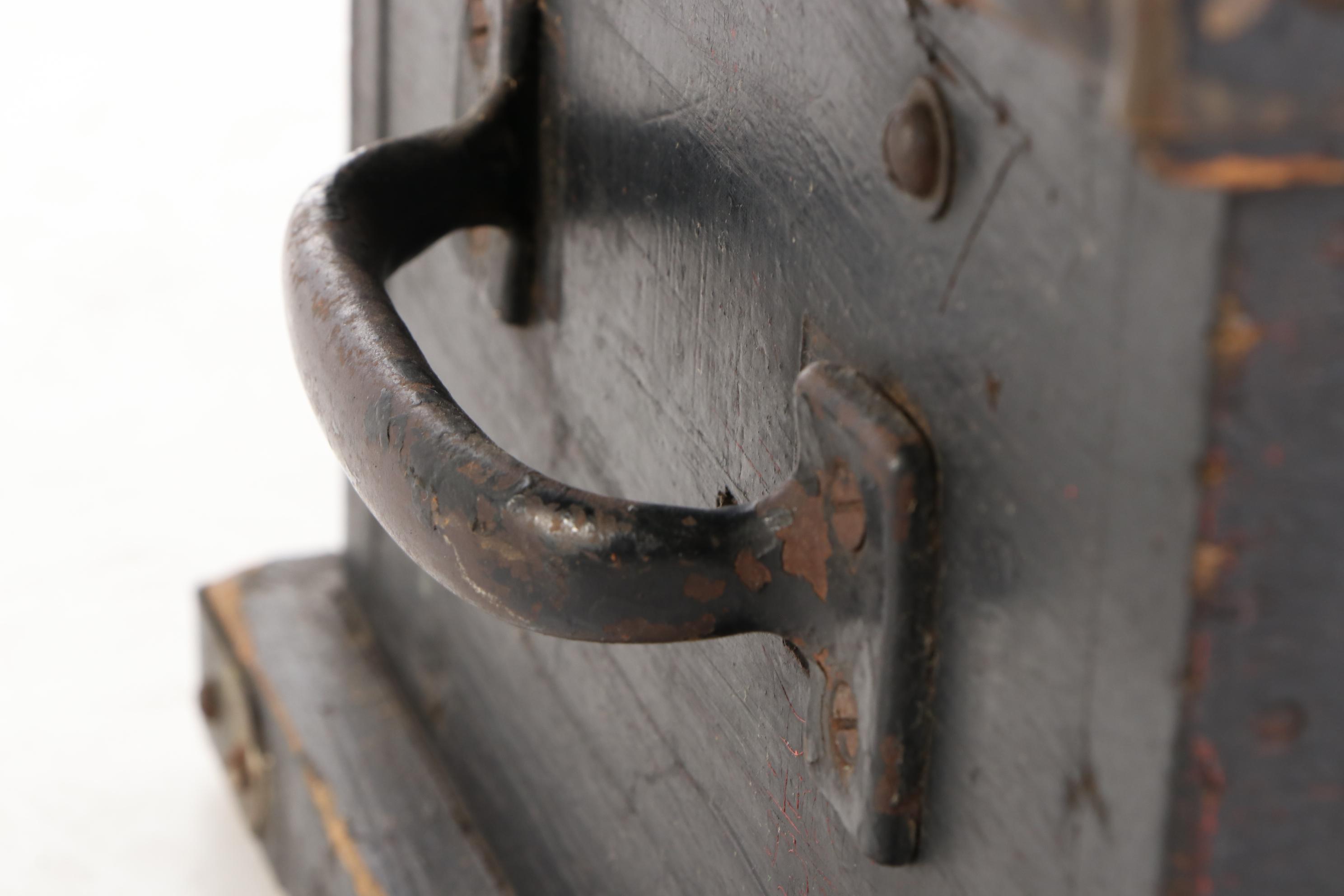 Antique Wooden Tool Chest, Late 19th/Early 20th Century
