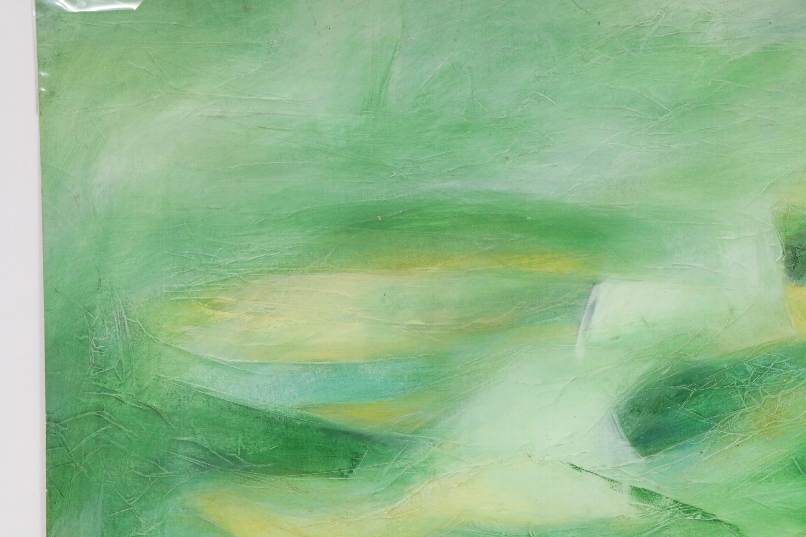 Padmakar Santape Abstract Acrylic Painting, 2003