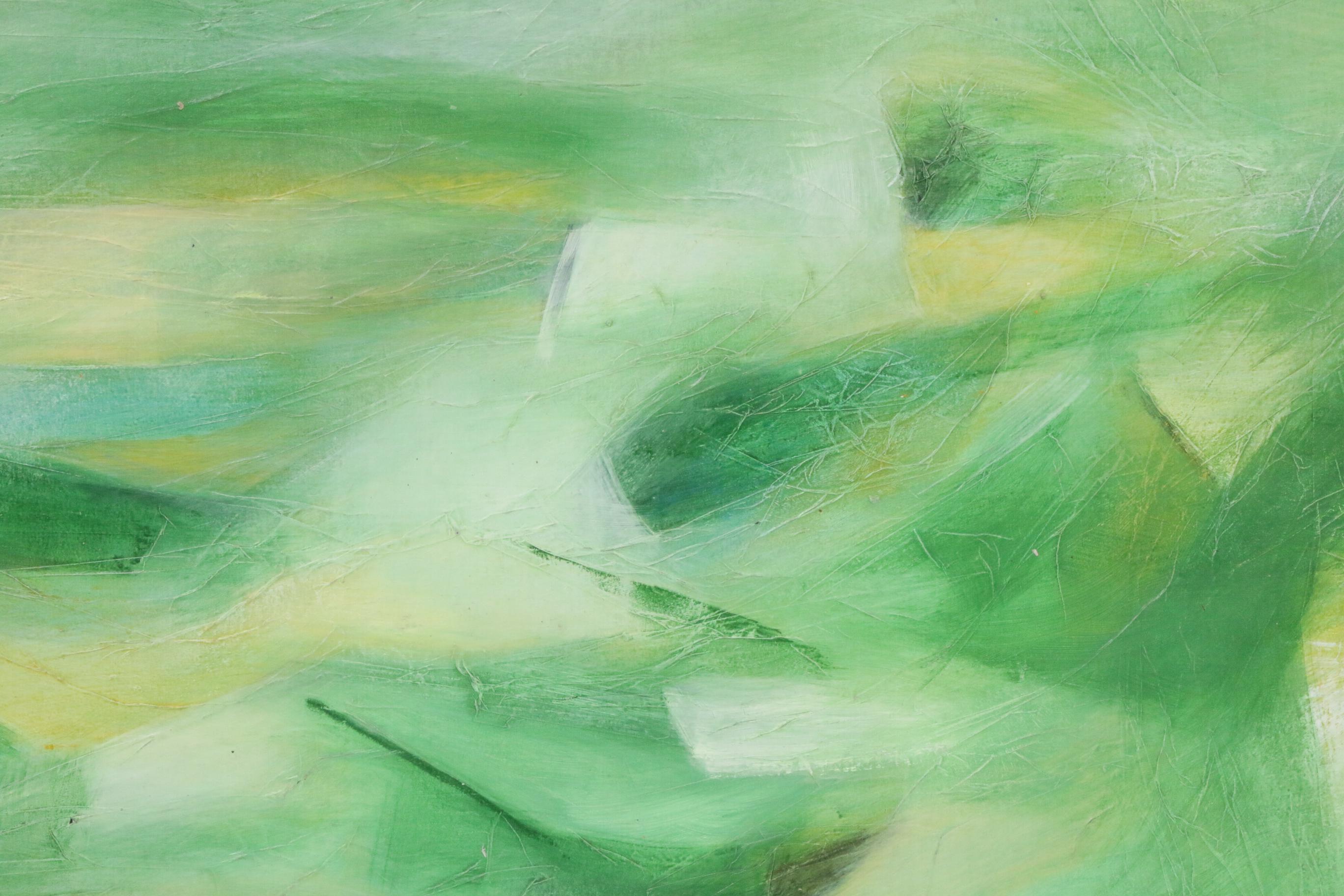 Padmakar Santape Abstract Acrylic Painting, 2003