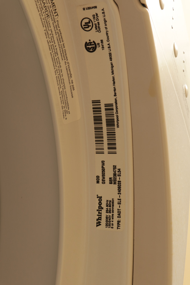 Whirlpool Duet Electric Front Load Dryer