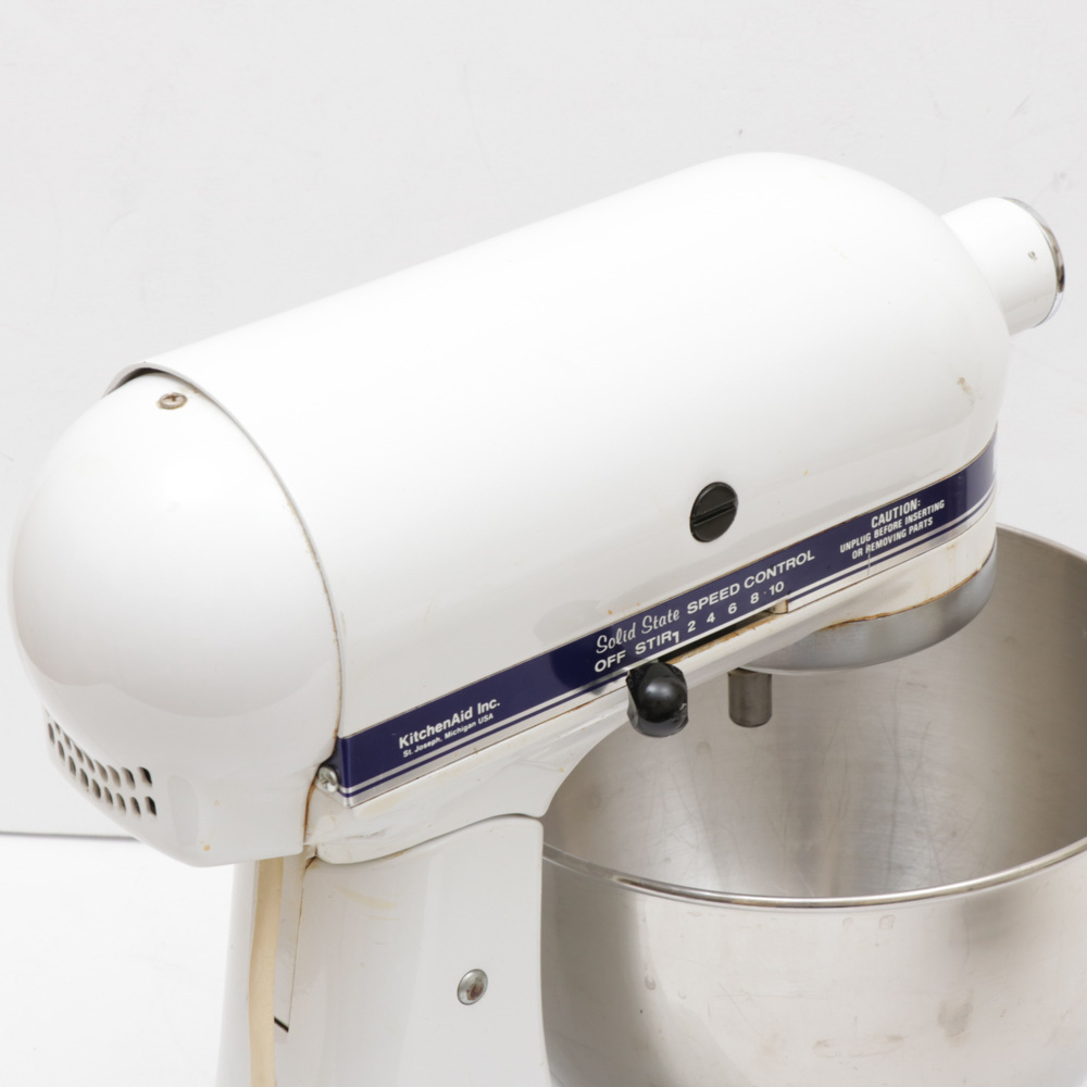 KitchenAid KSM90 Electric Stand Mixer with Stainless Steel Bowls