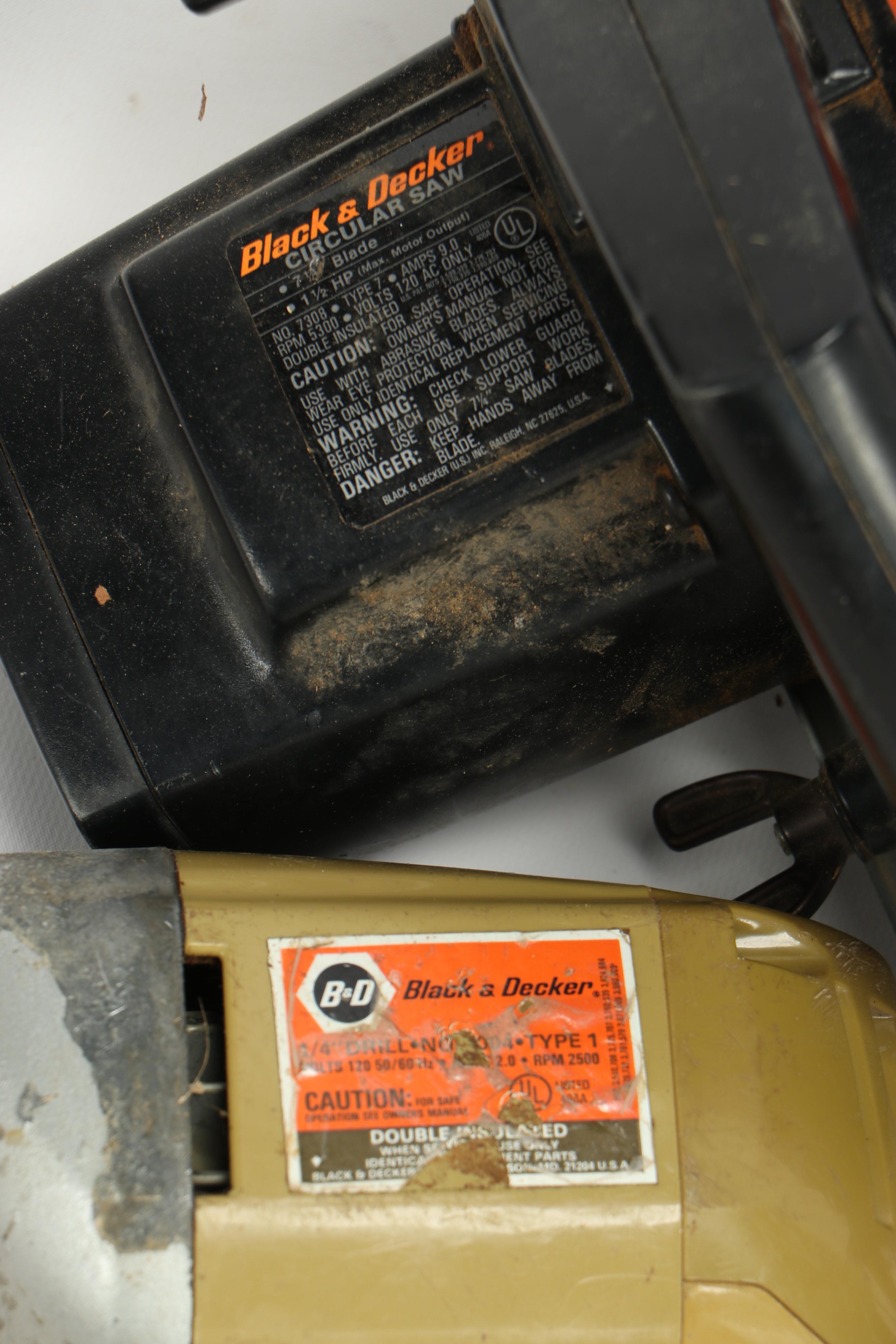 Craftsman Shop Vac, Black + Decker Circular Saw, 4-Foot Ladder, and More