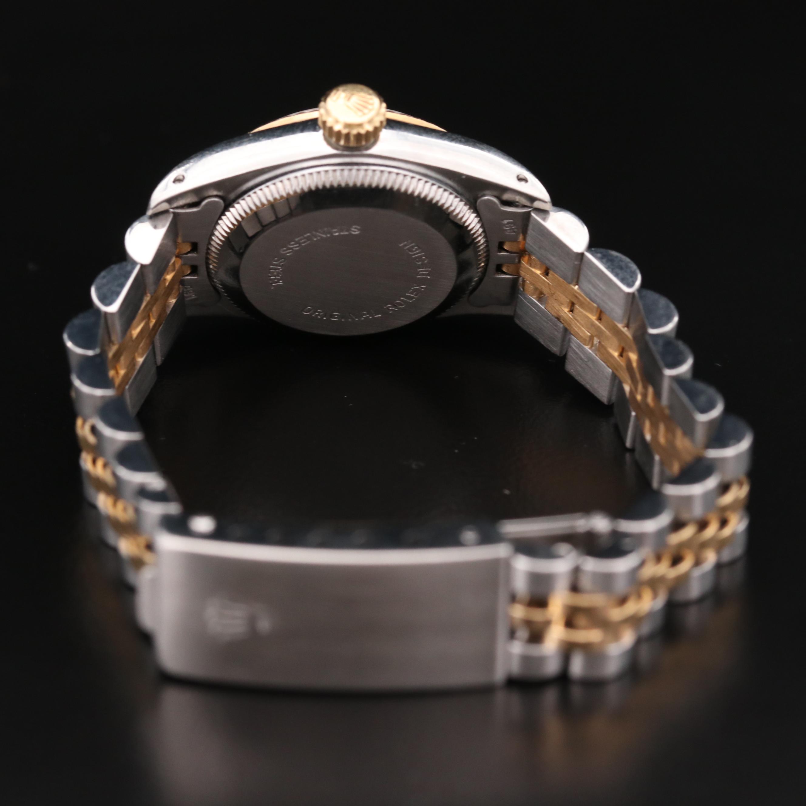 Rolex Oyster Perpetual 18K Gold and Stainless Steel Watch, 1984