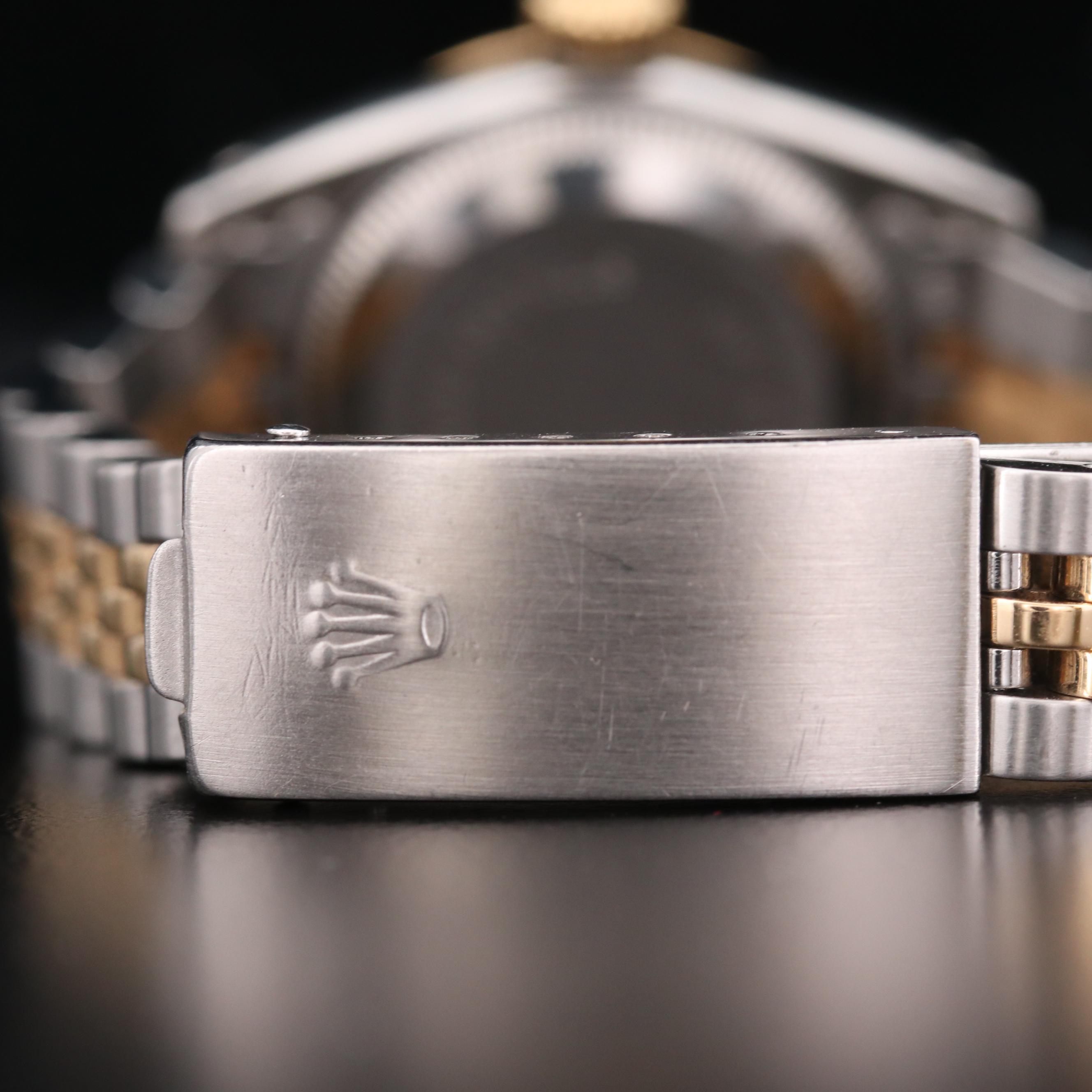 Rolex Oyster Perpetual 18K Gold and Stainless Steel Watch, 1984