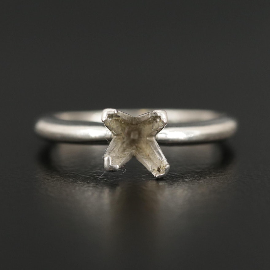 Platinum Solitaire Mounting