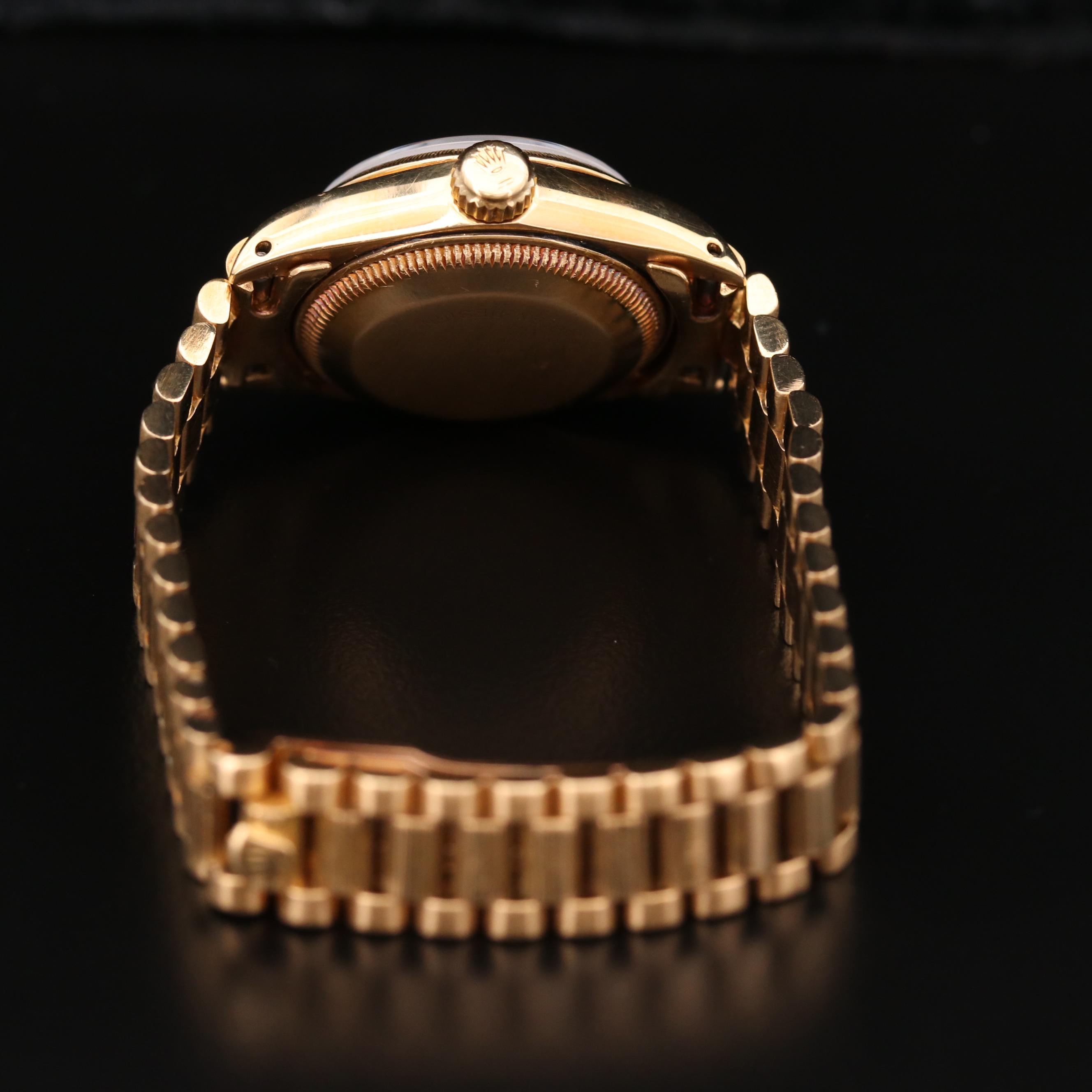 Rolex President 18K Gold Automatic Watch