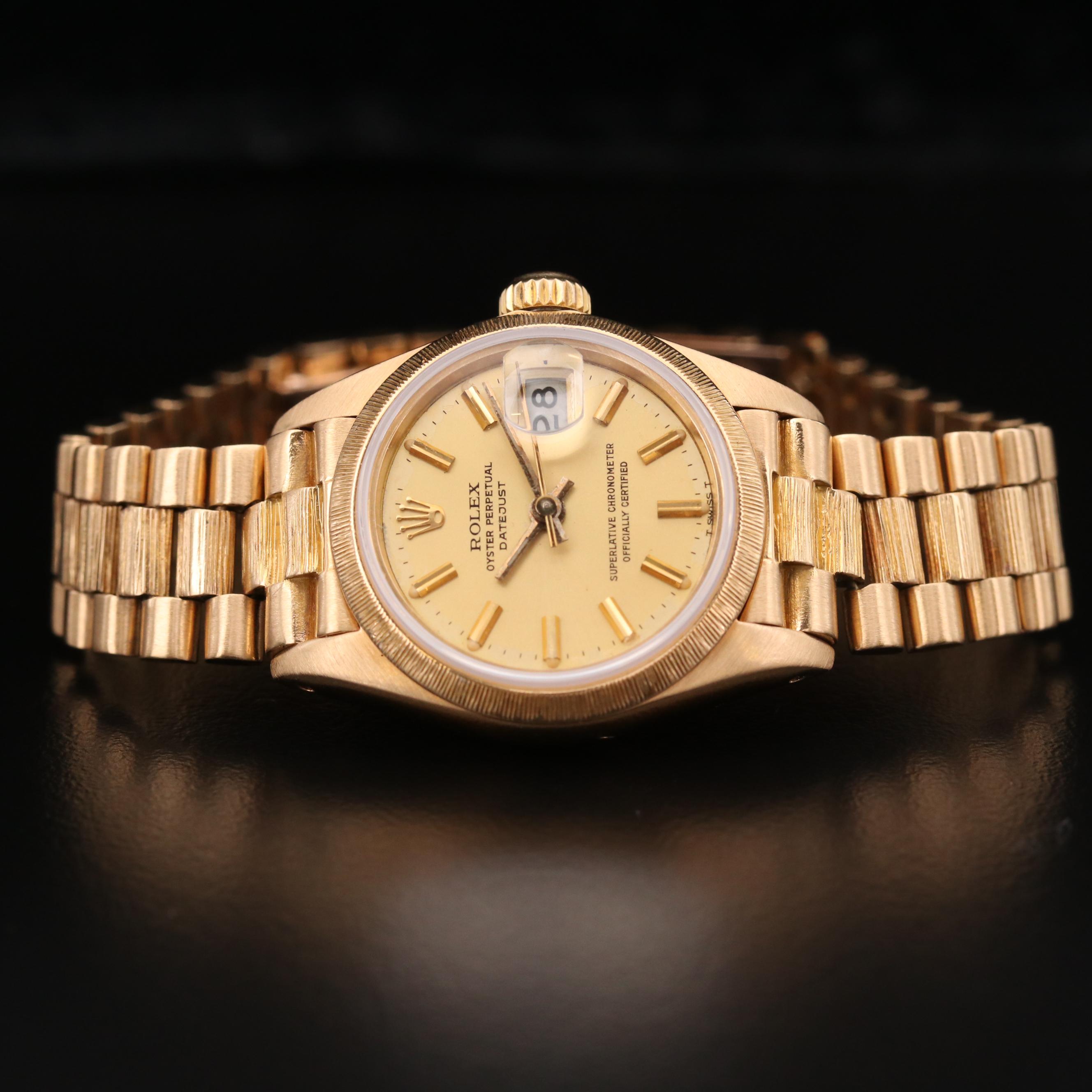 Rolex President 18K Gold Automatic Watch