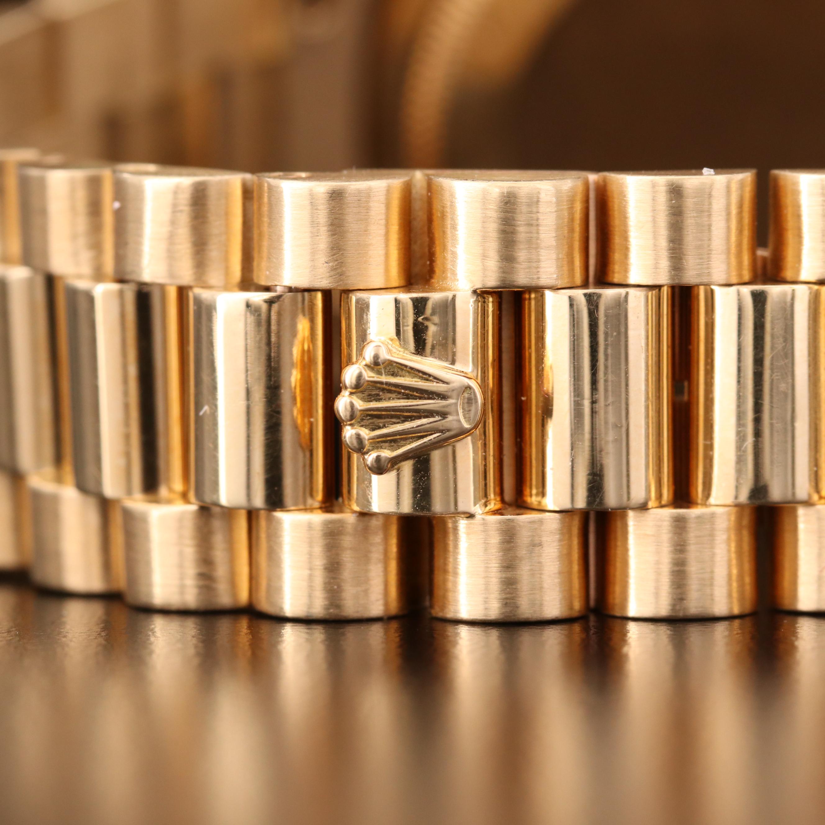 Rolex "President" 18K Gold Automatic Watch, 1989