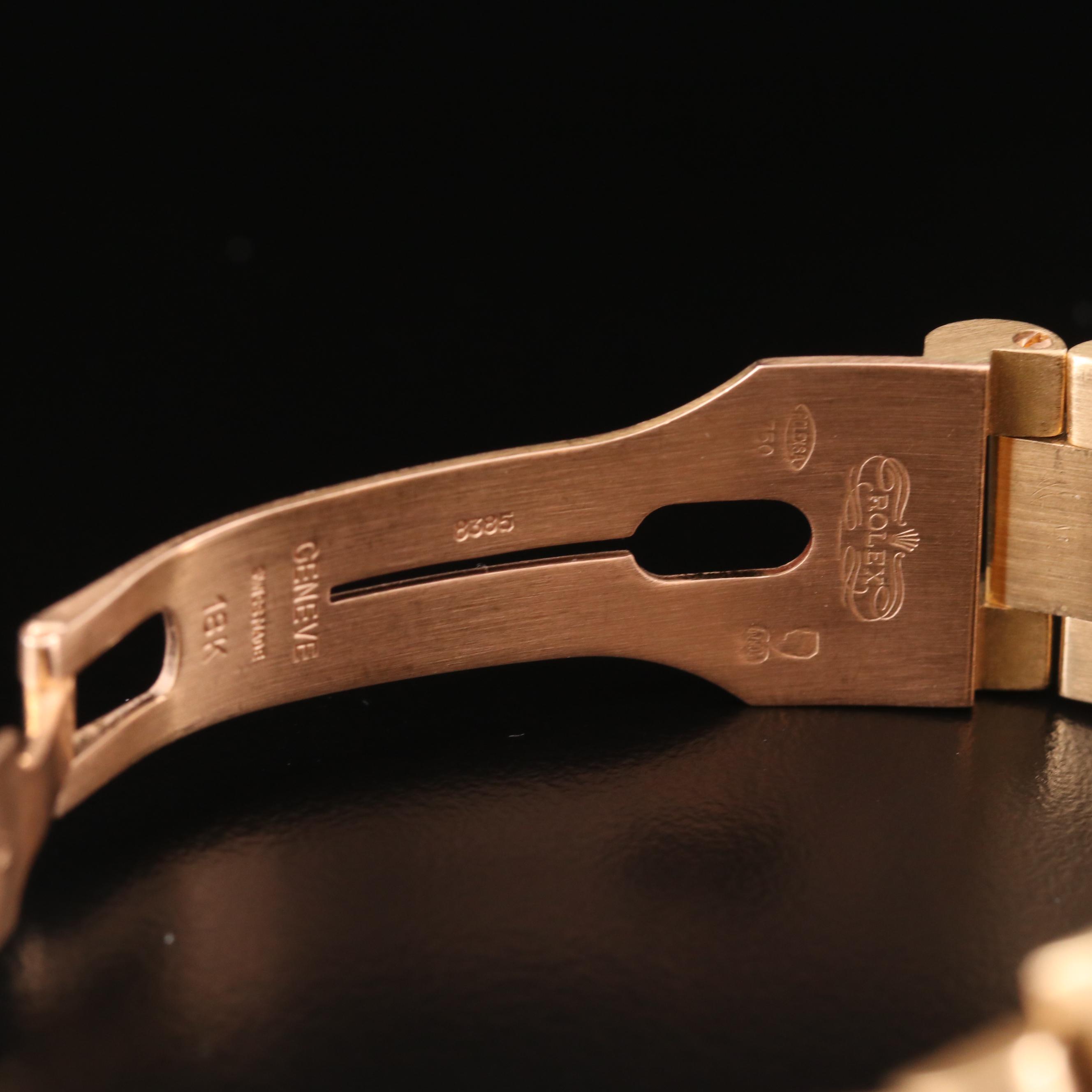 Rolex "President" 18K Gold Automatic Watch, 1989