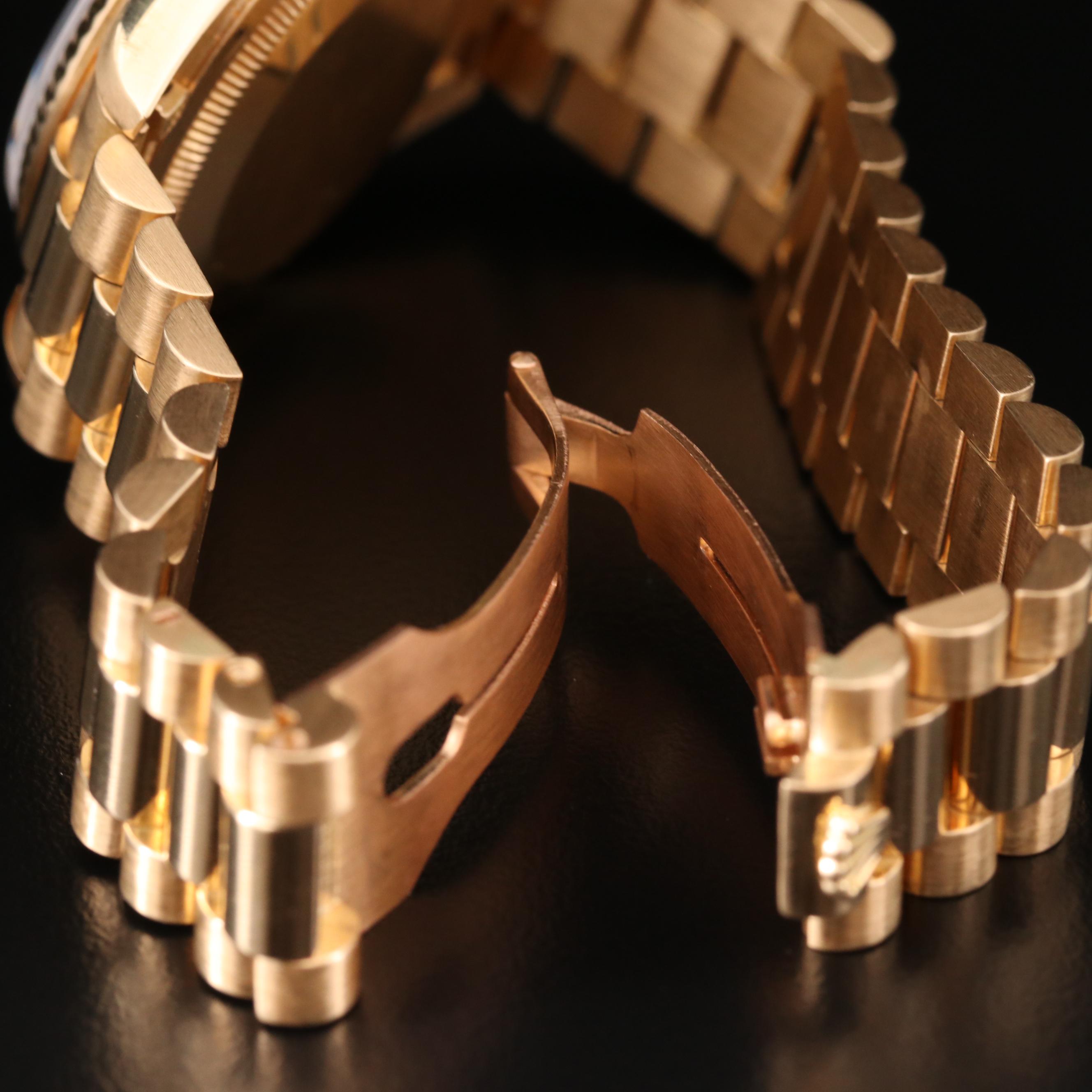 Rolex "President" 18K Gold Automatic Watch, 1989