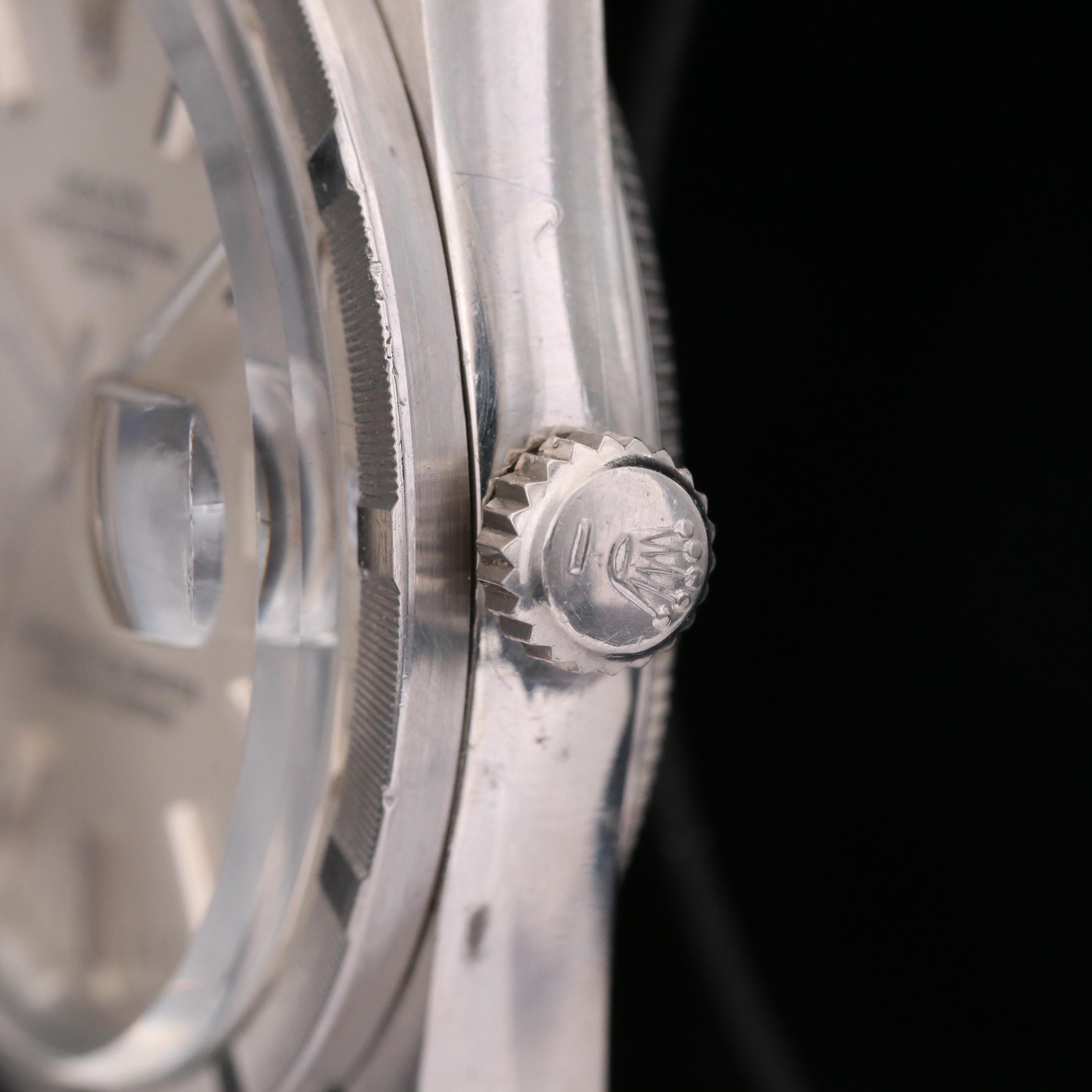 Rolex Date 15010 Stainless Steel Automatic Watch, 1986