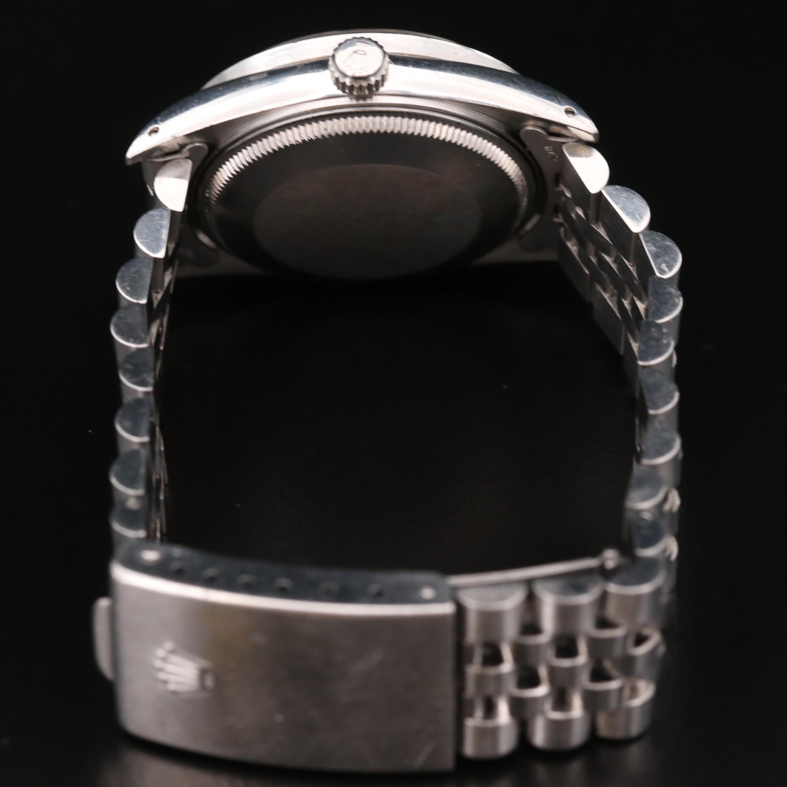 Rolex Date 15010 Stainless Steel Automatic Watch, 1986