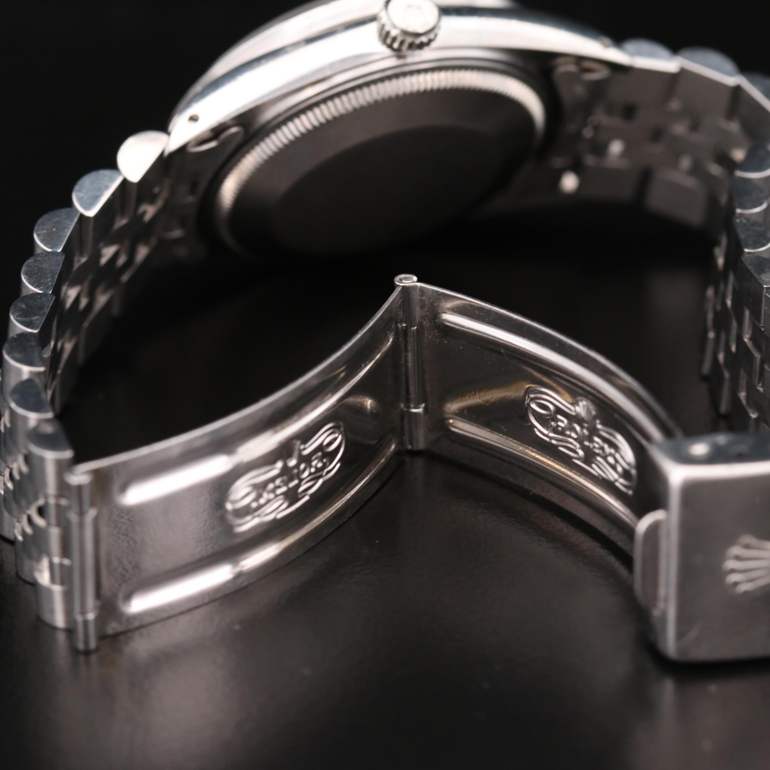 Rolex Date 15010 Stainless Steel Automatic Watch, 1986