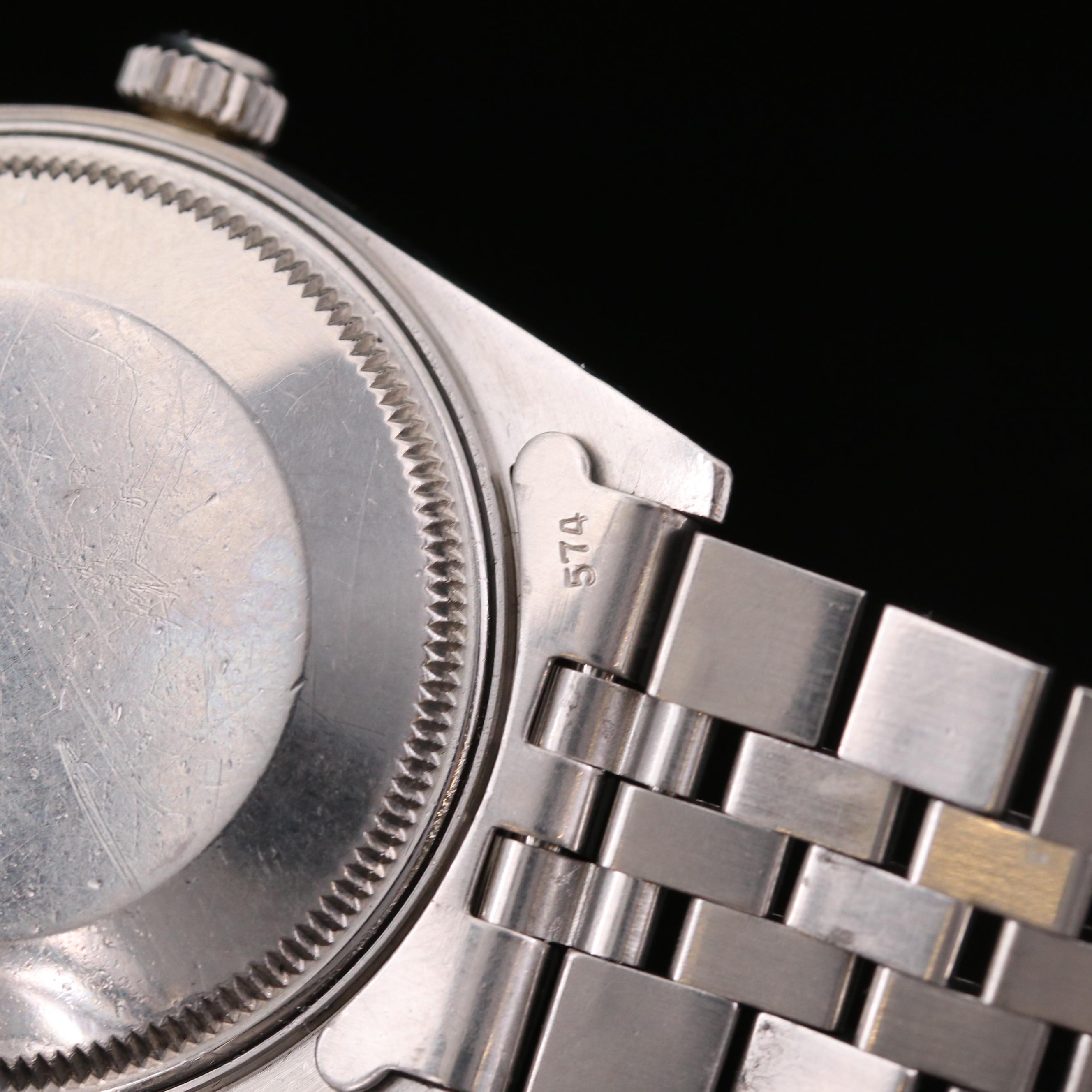 Rolex Date 15010 Stainless Steel Automatic Watch, 1986