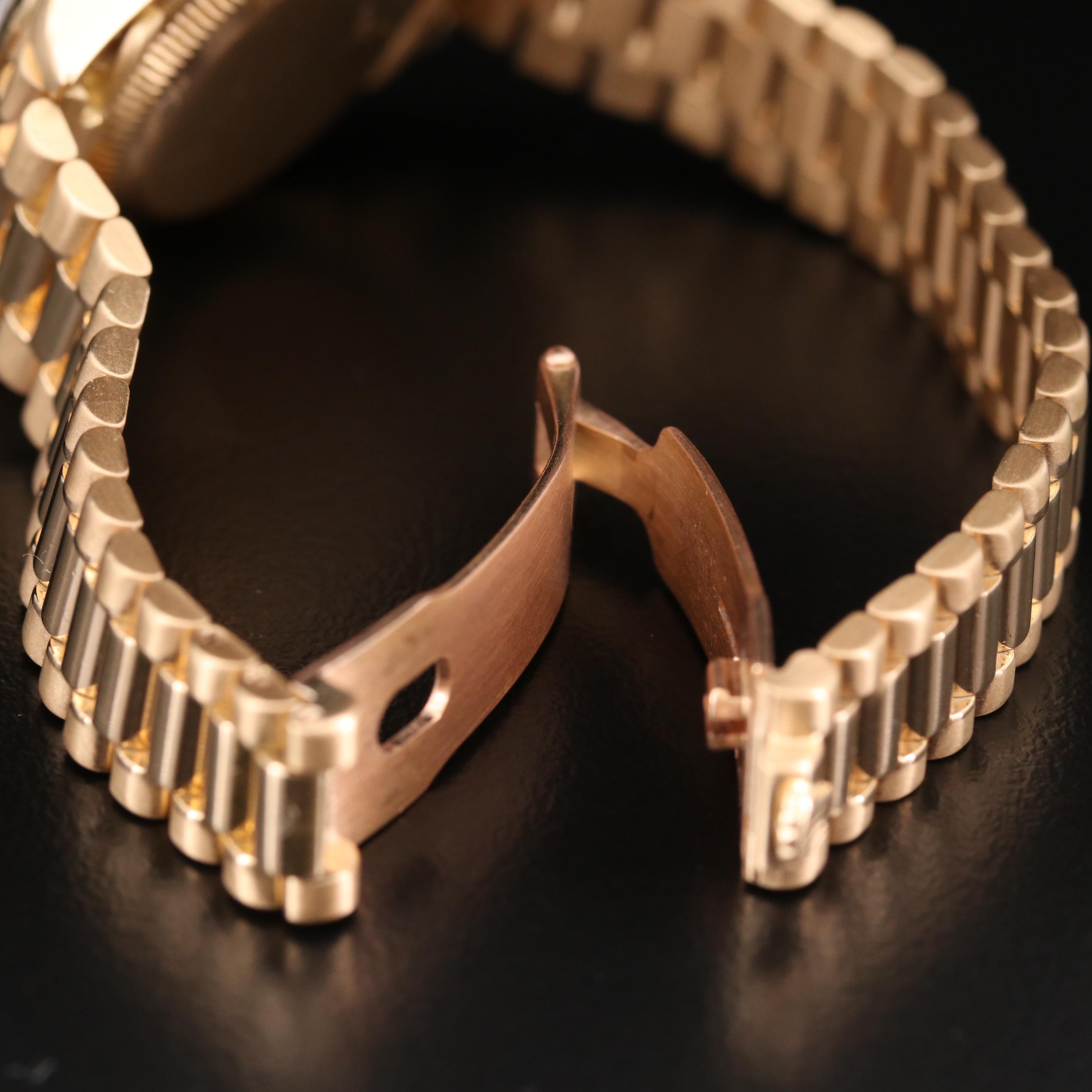 Rolex Datejust President 18K Gold Automatic Watch,1997