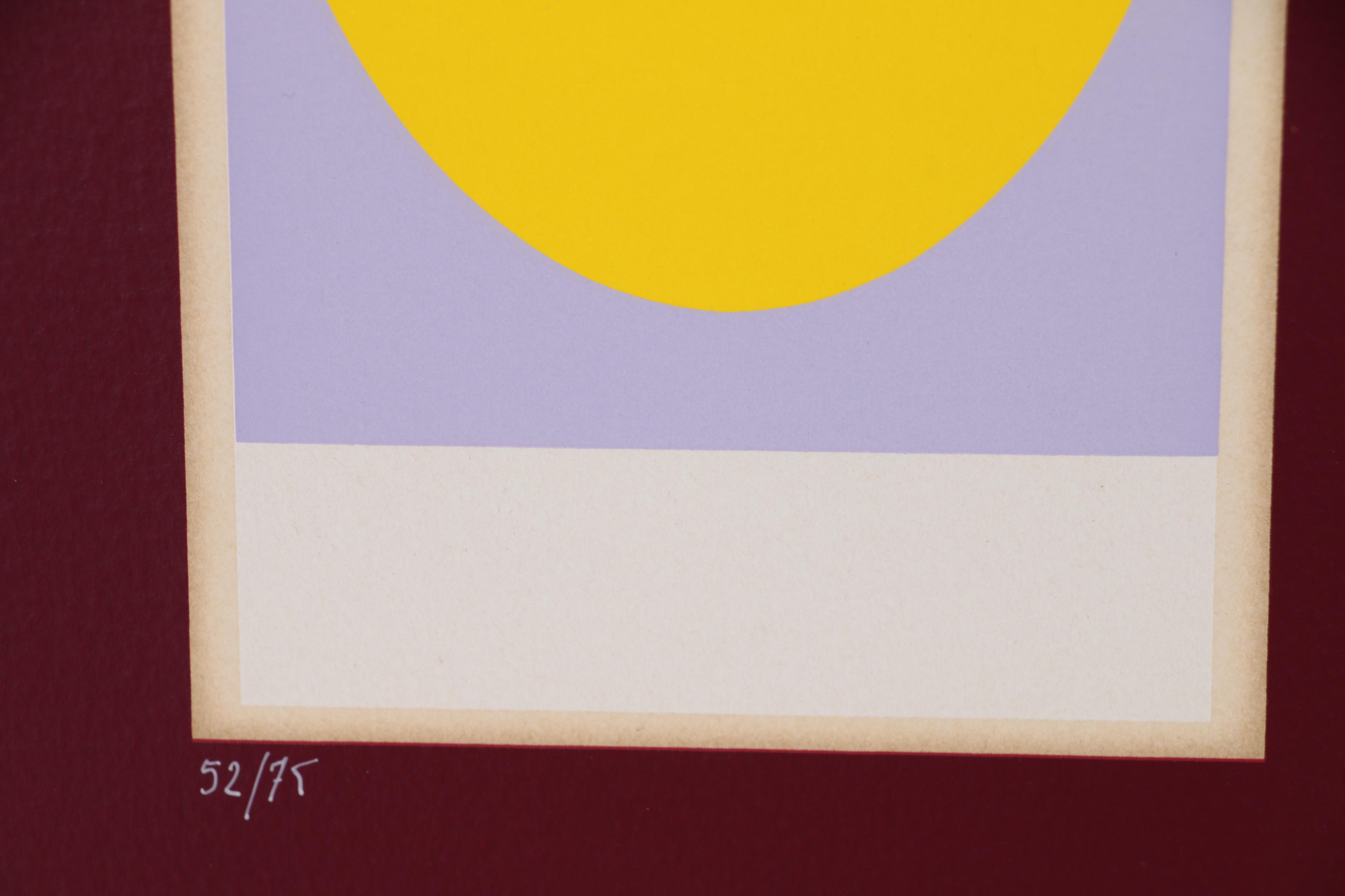 Yaacov Agam Abstract Geometric Serigraph