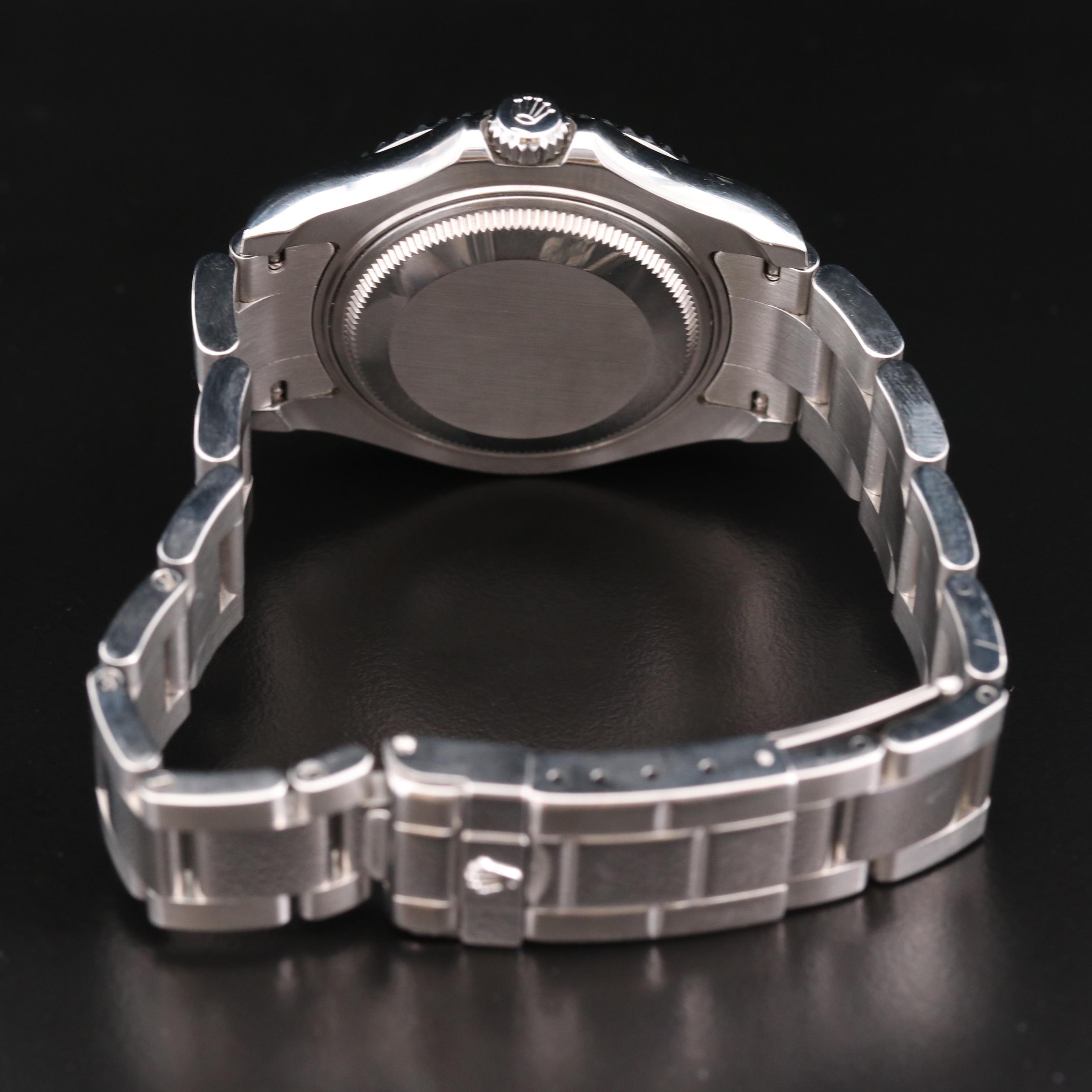 Rolex Yacht-Master 168622 Mid-Size Platinum and Stainless Steel Watch