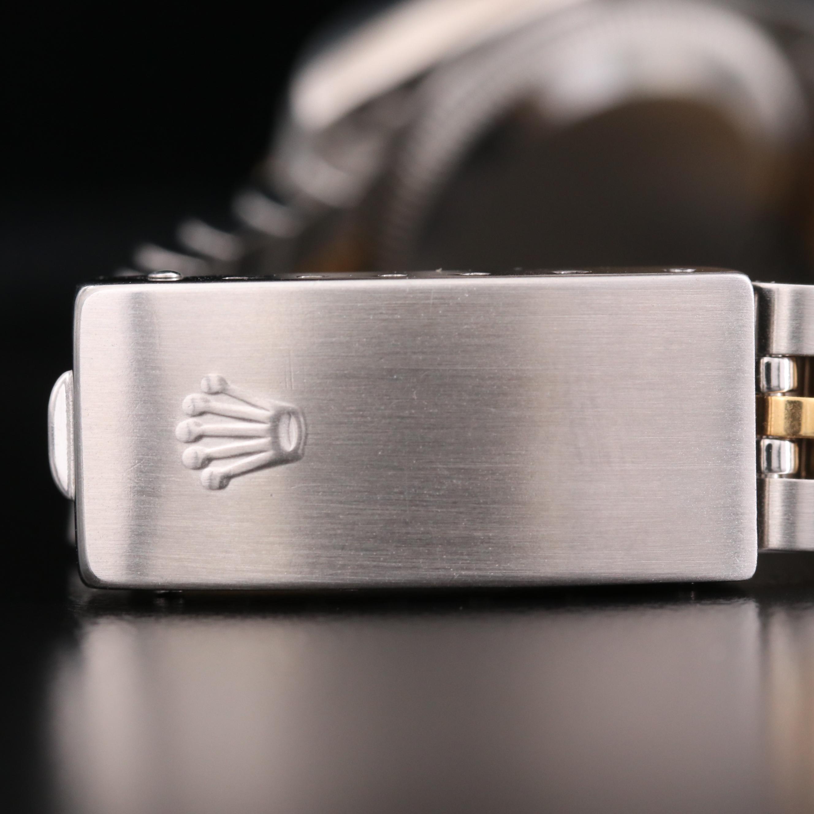 Rolex Datejust 18K Gold and Stainless Steel Automatic Watch, 1993