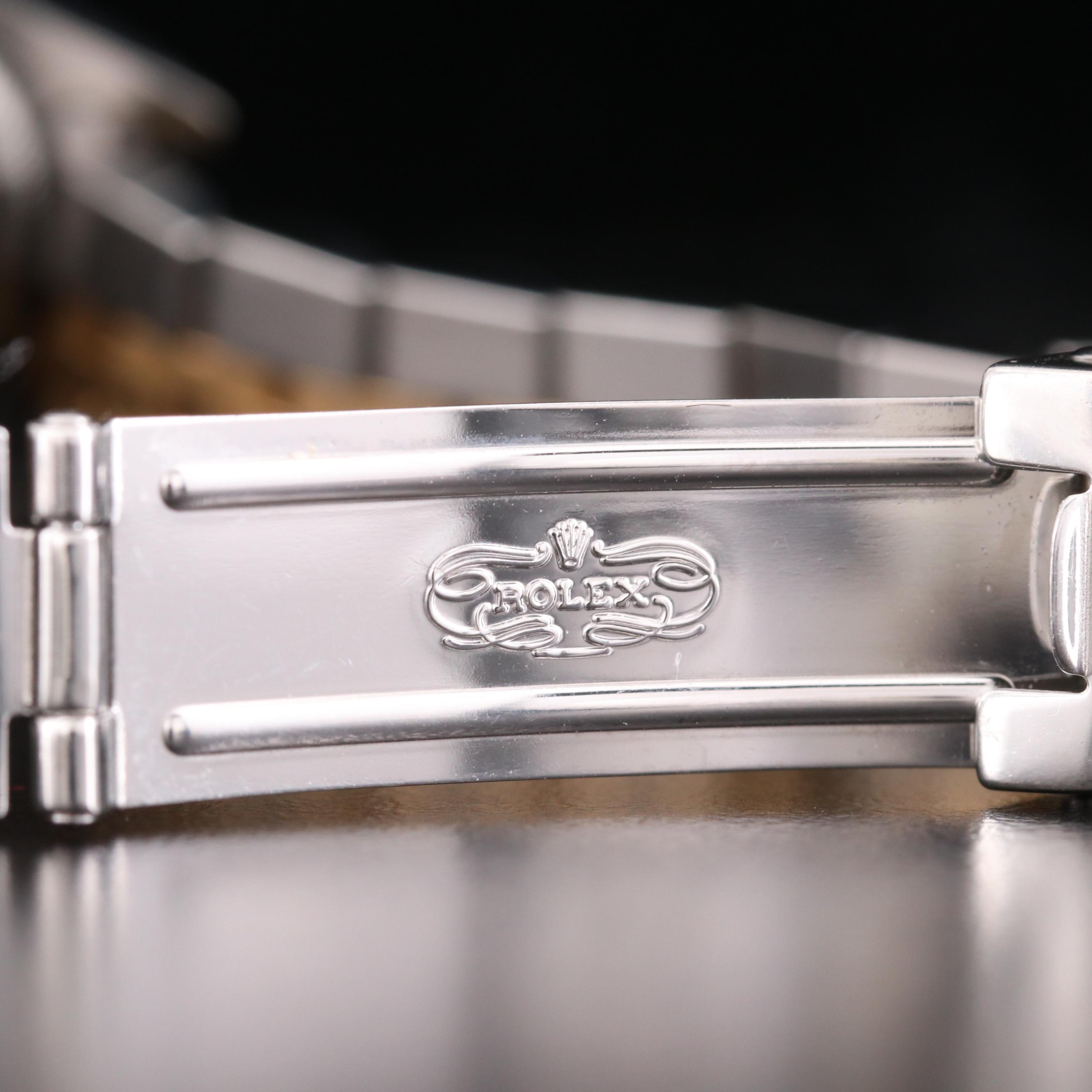 Rolex Datejust 18K Gold and Stainless Steel Automatic Watch, 1993