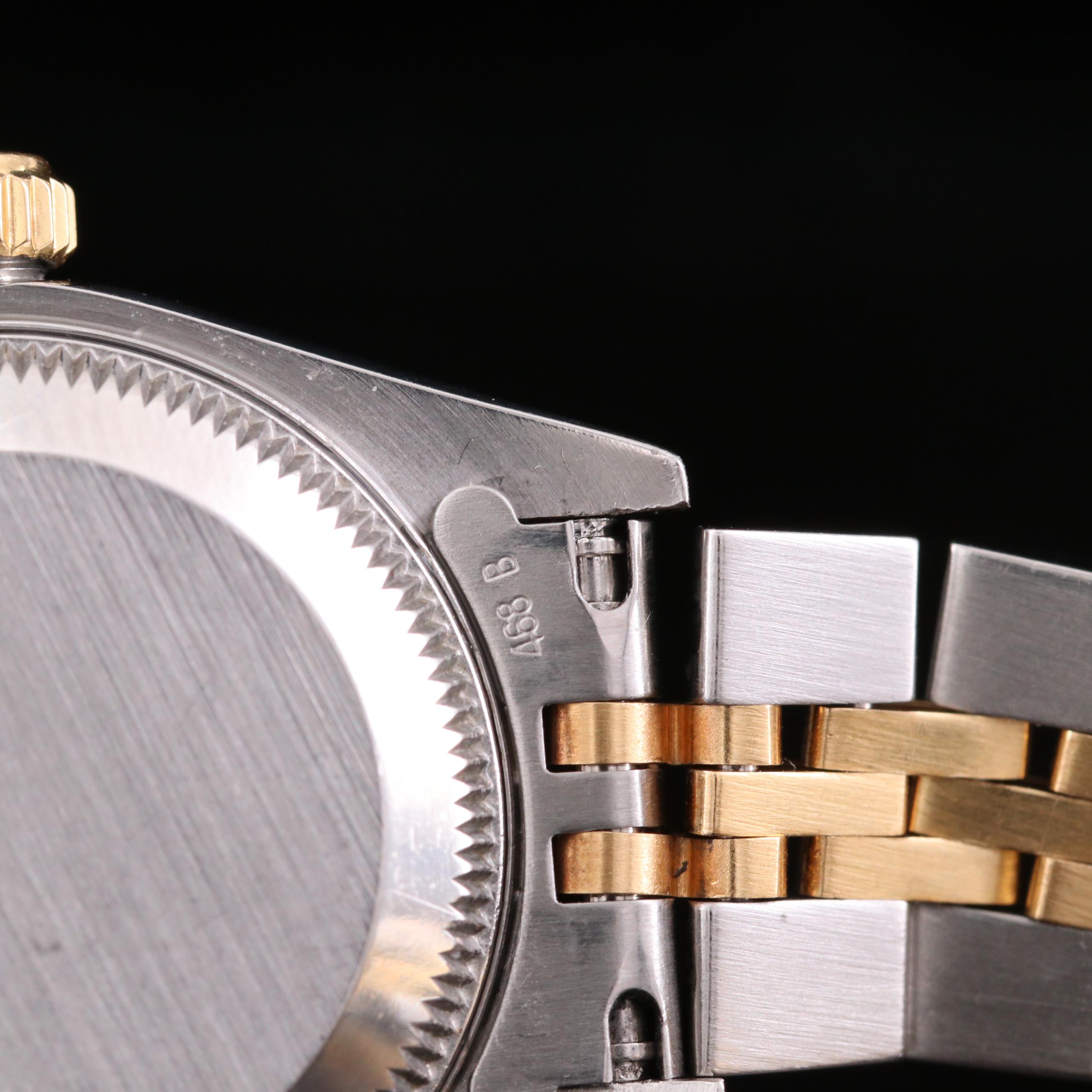 Rolex Datejust 18K Gold and Stainless Steel Automatic Watch, 1993