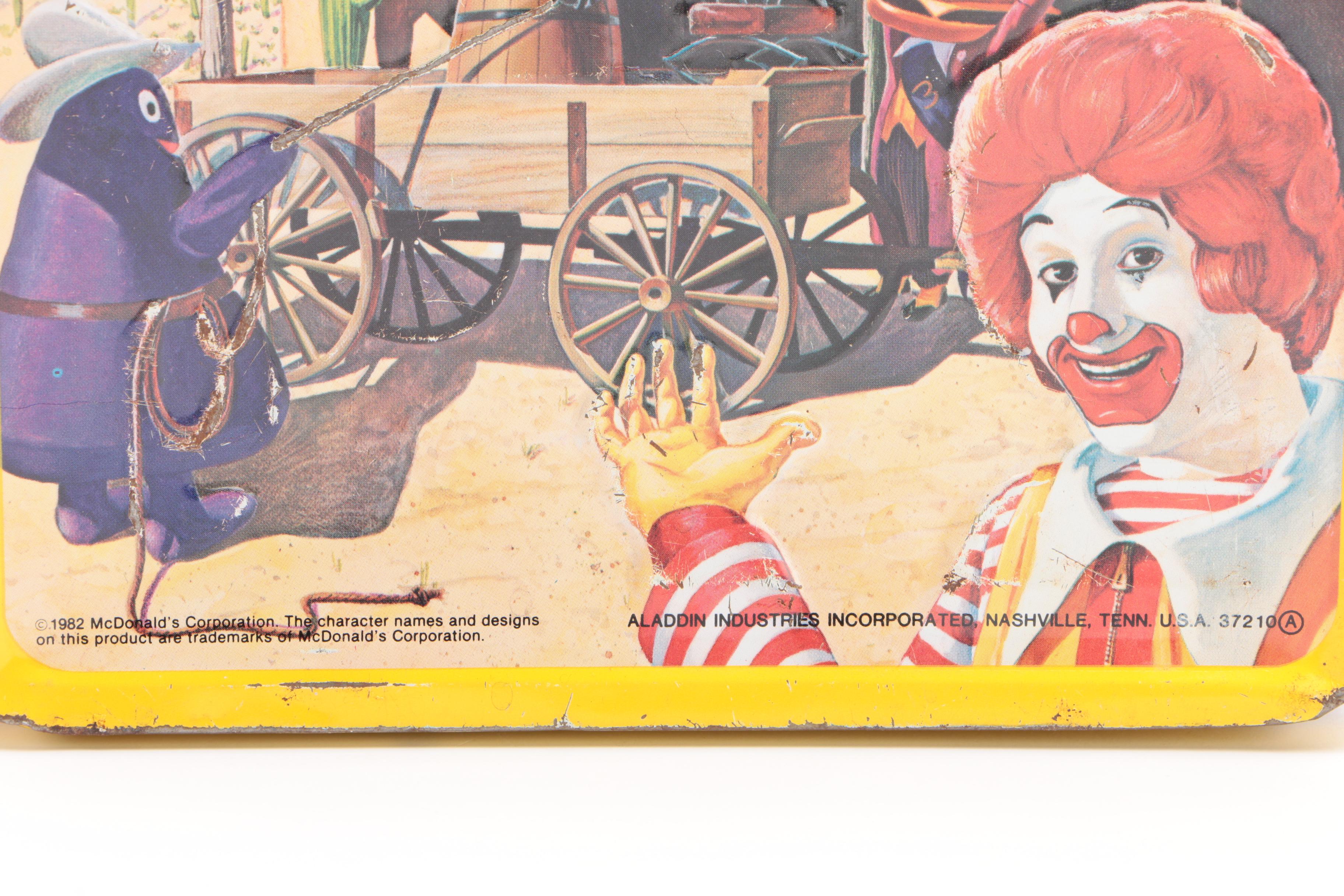 Aladdin Industries McDonald's Metal Lunchbox, 1982