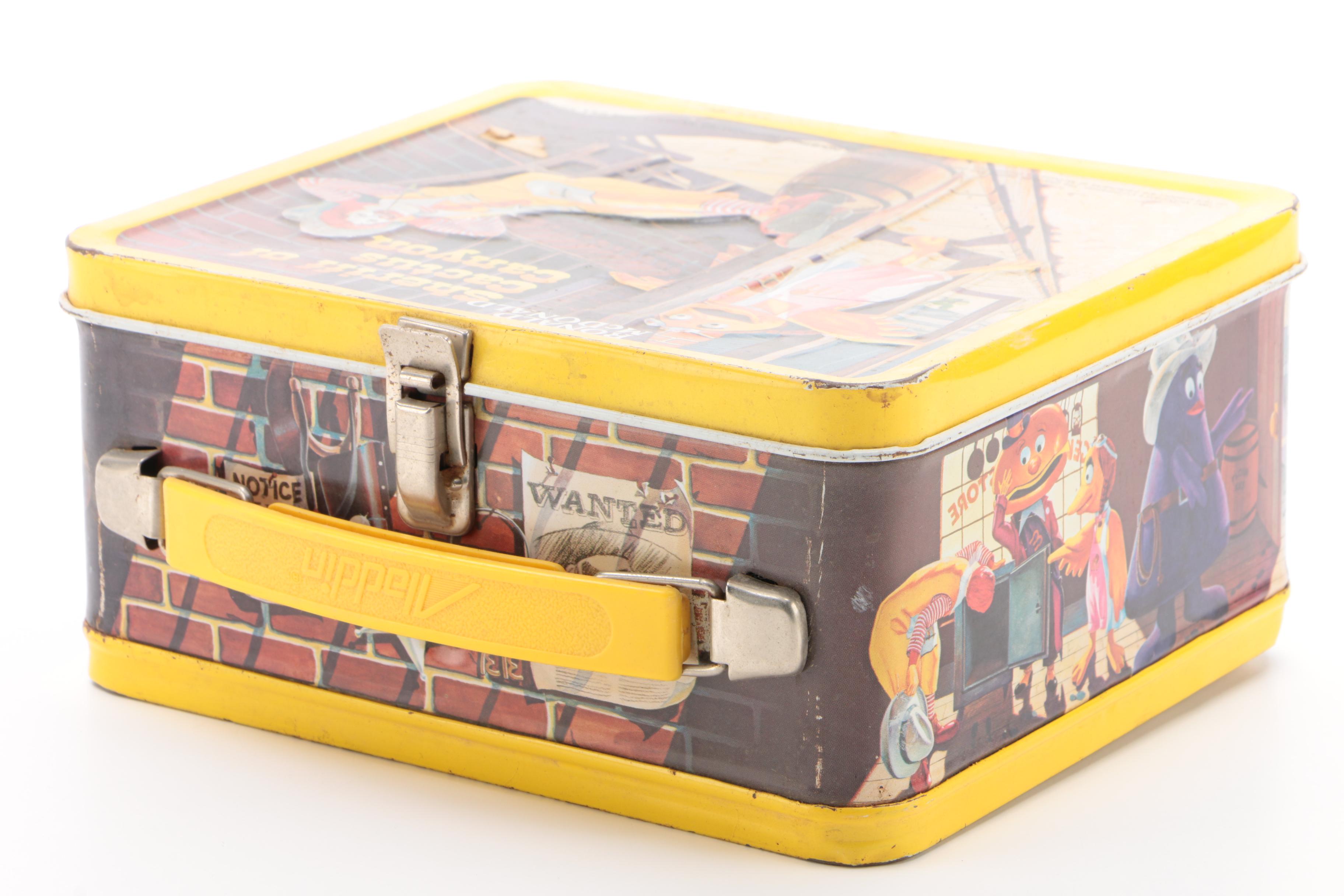 Aladdin Industries McDonald's Metal Lunchbox, 1982