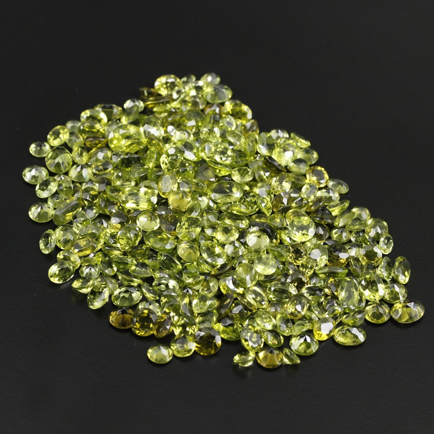 Loose 291.00 CTW Peridot Gemstones