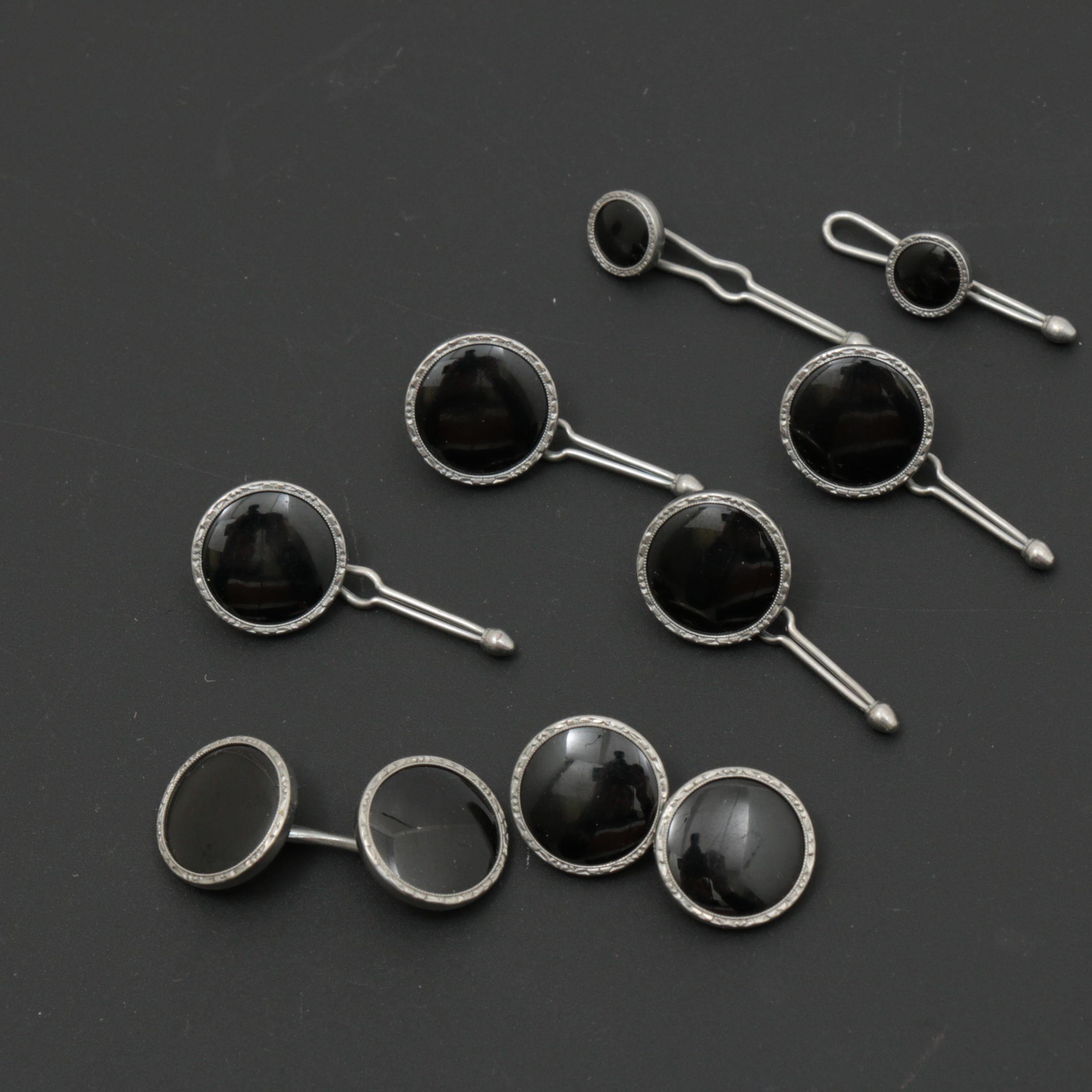 Vintage Mido Multifort and Lucerne Watches with Cufflinks, Pins, and More