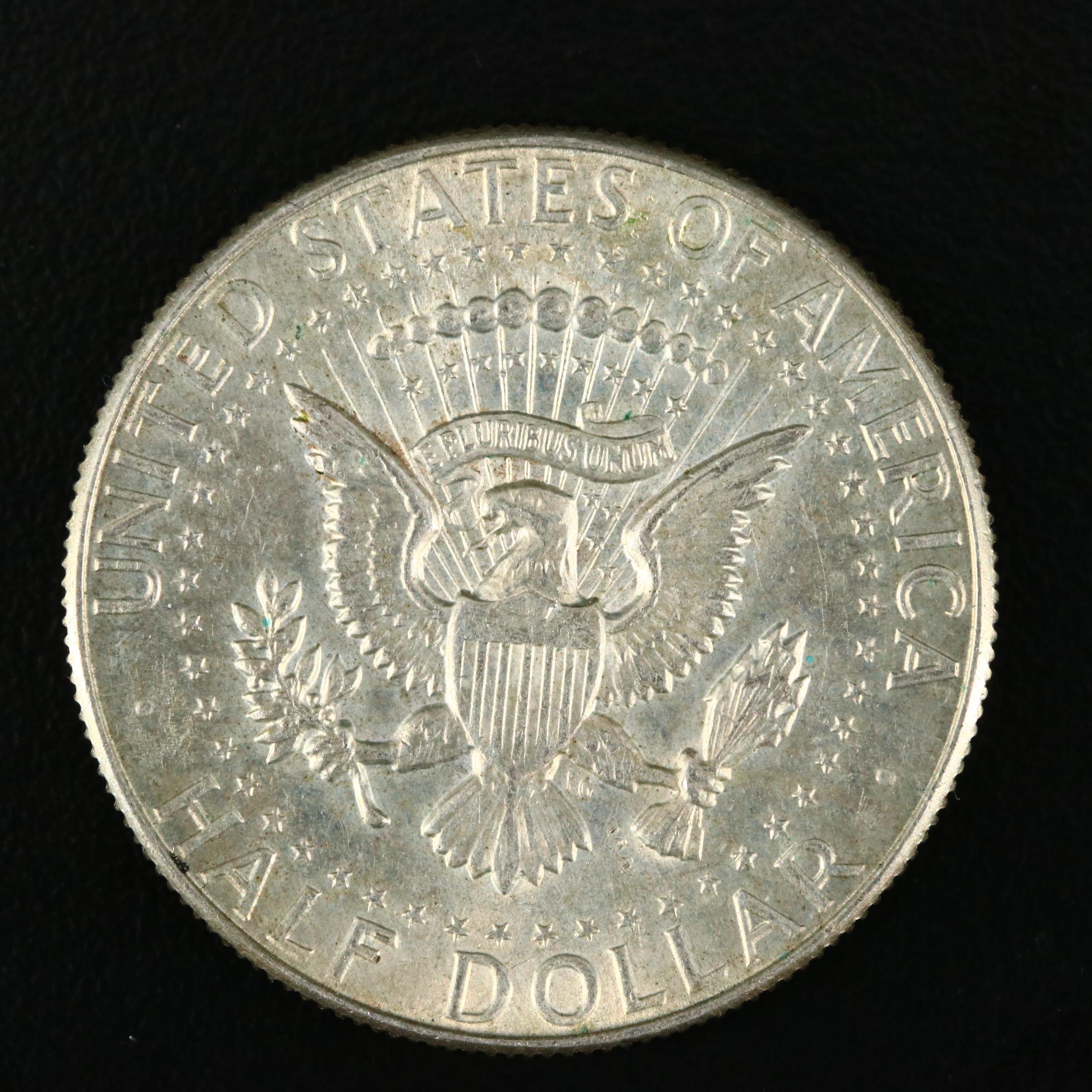 Thirty-Two JFK Silver Clad Half Dollars Ranging from 1965-1969