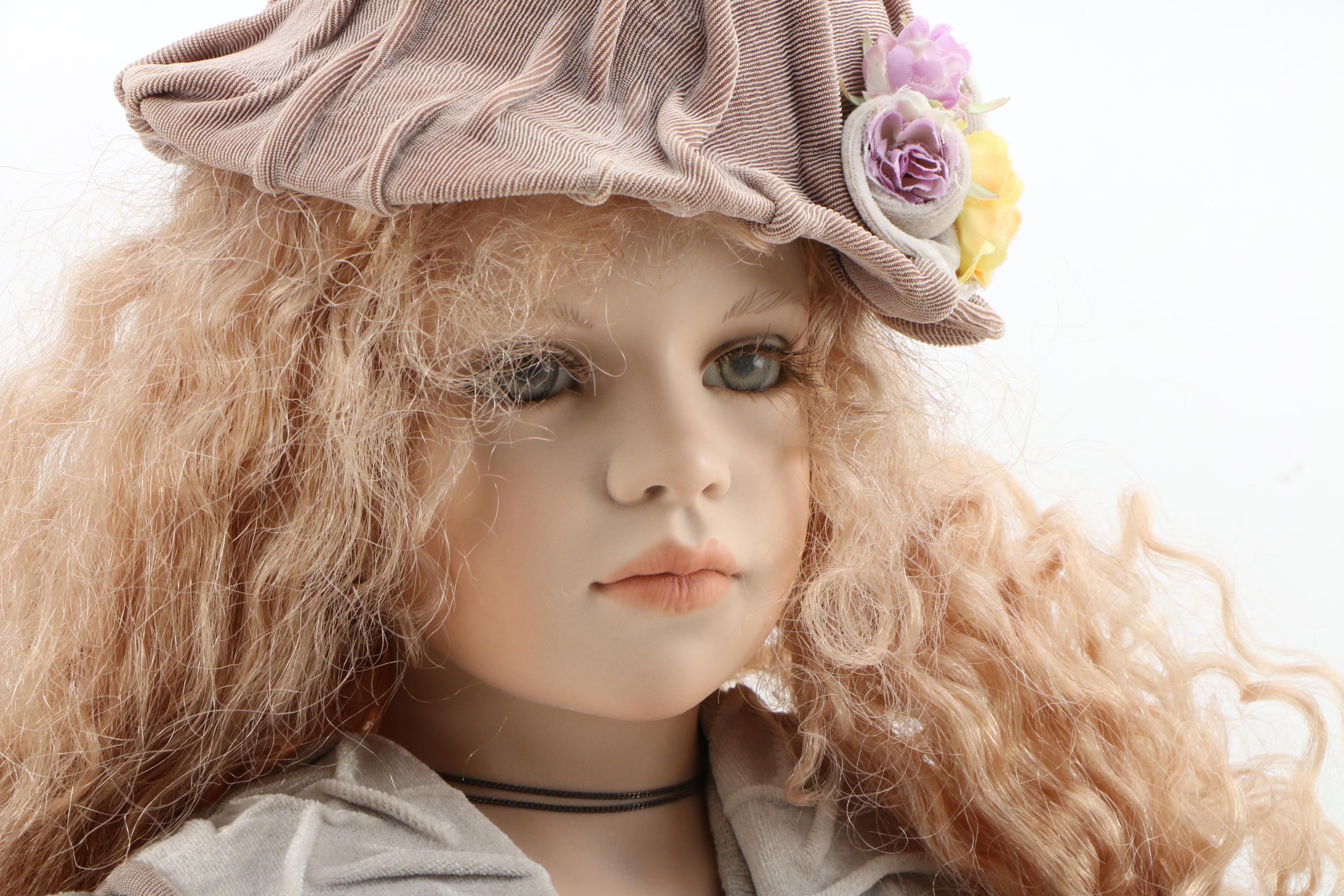 Zawieruszynski Originals "Emilia" Porcelain Doll, 2000