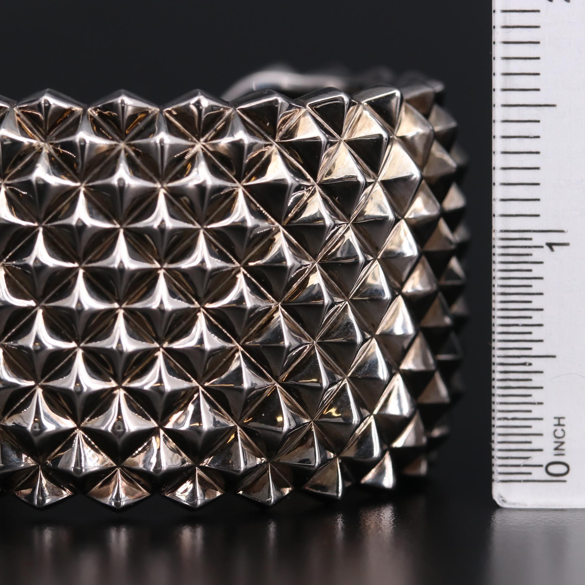 Stephen Webster "Superstud" Sterling Silver Cuff Bracelet