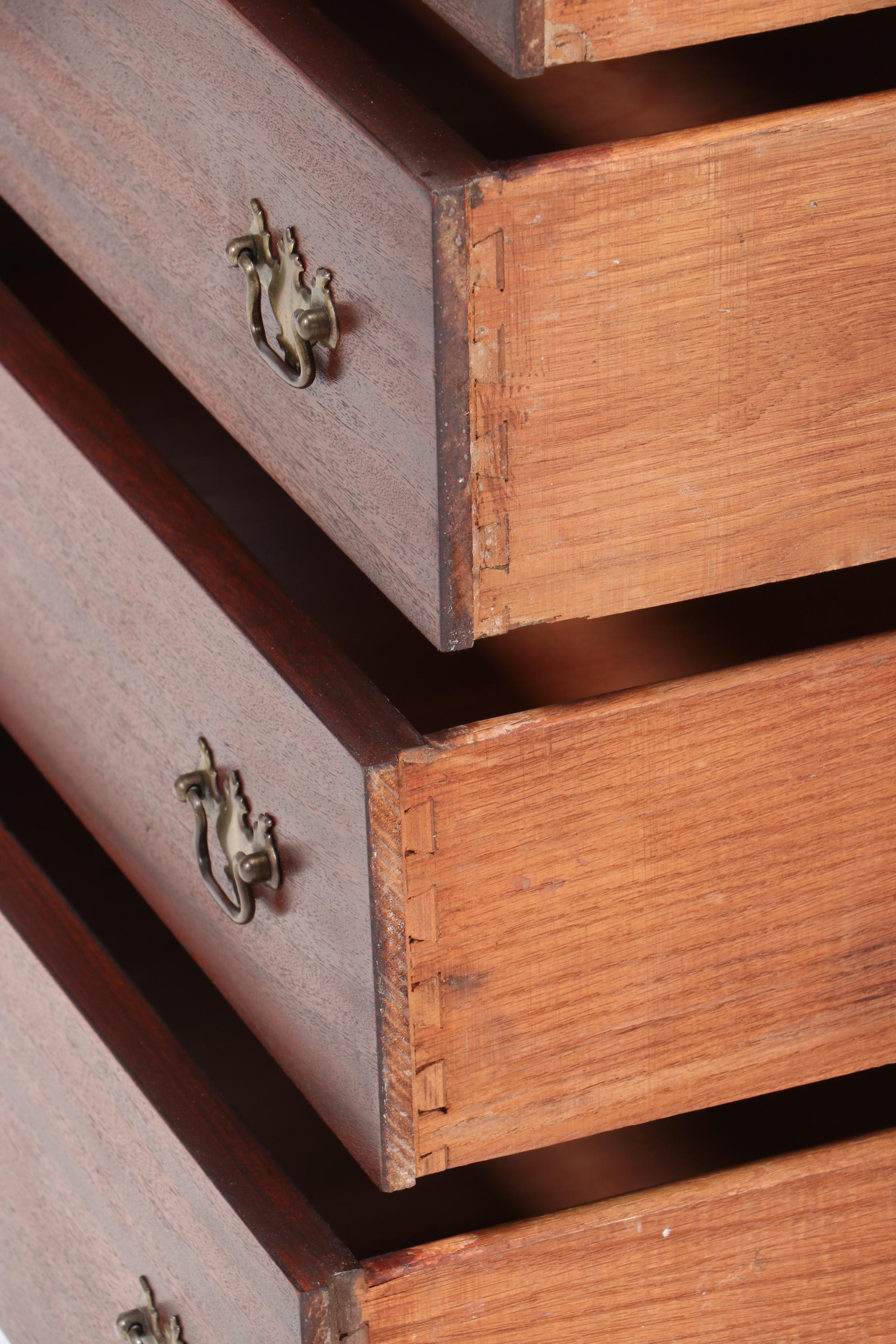 Frankson Furniture Federal Style MahoganyVeneered and Stained Bedside