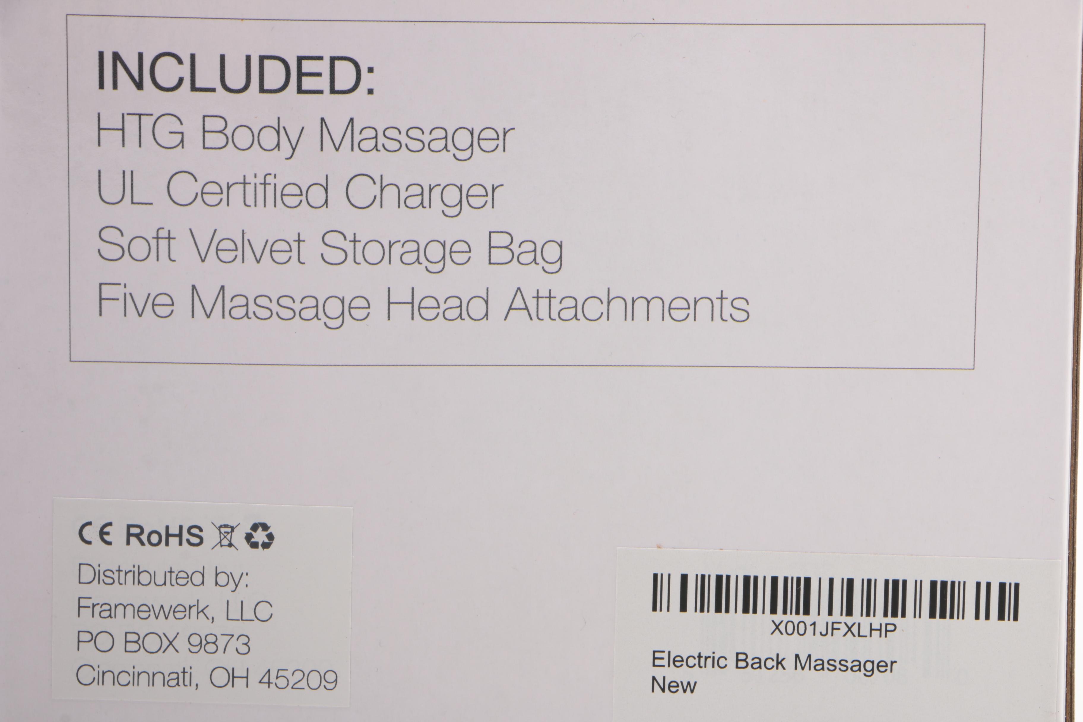 HTG Life "Feel Better" Cordless Body Massagers