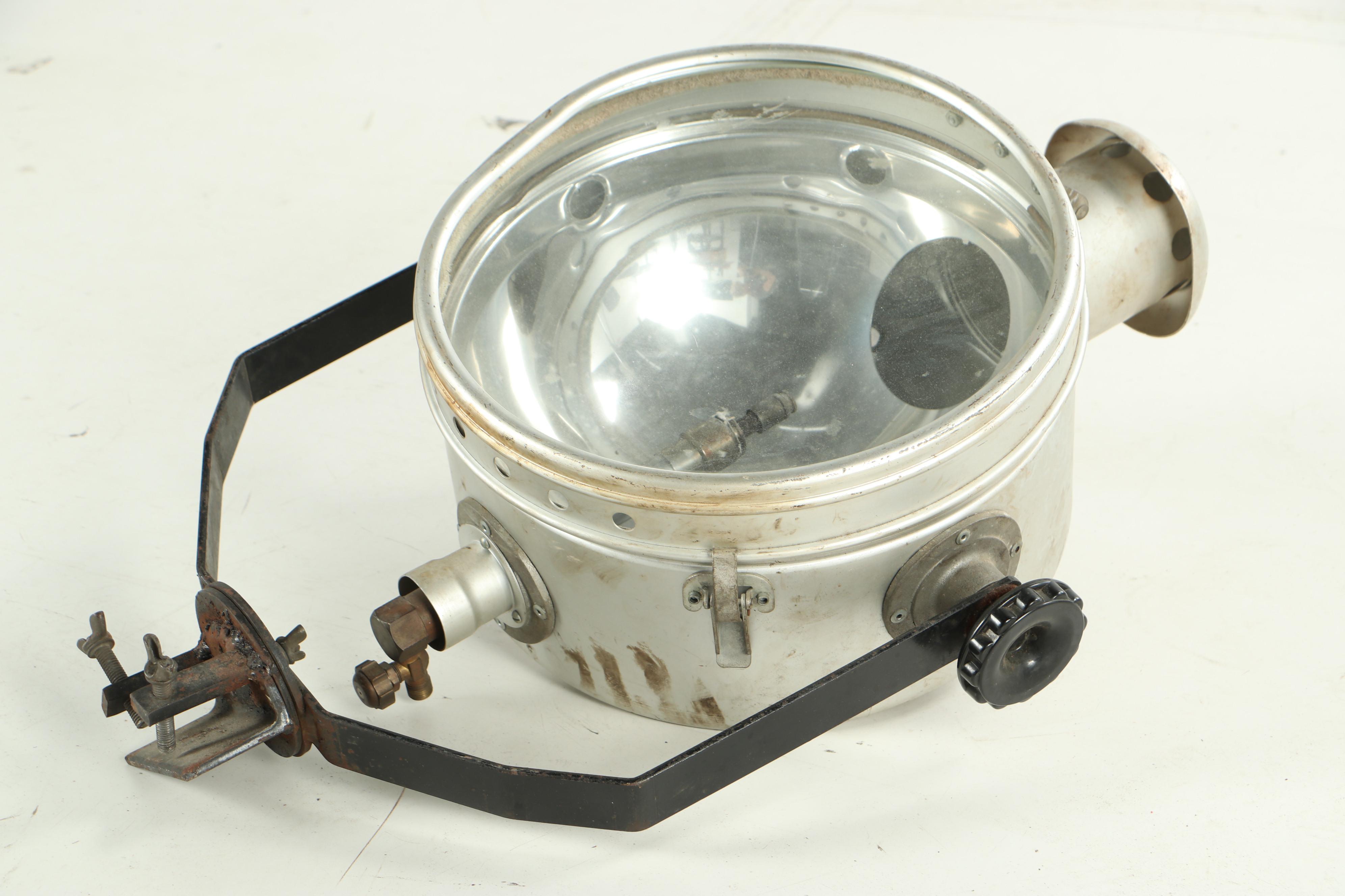Wm. W. Lee & Sons Model 130 Large Aluminum and Cast Flood Lights, 1960s
