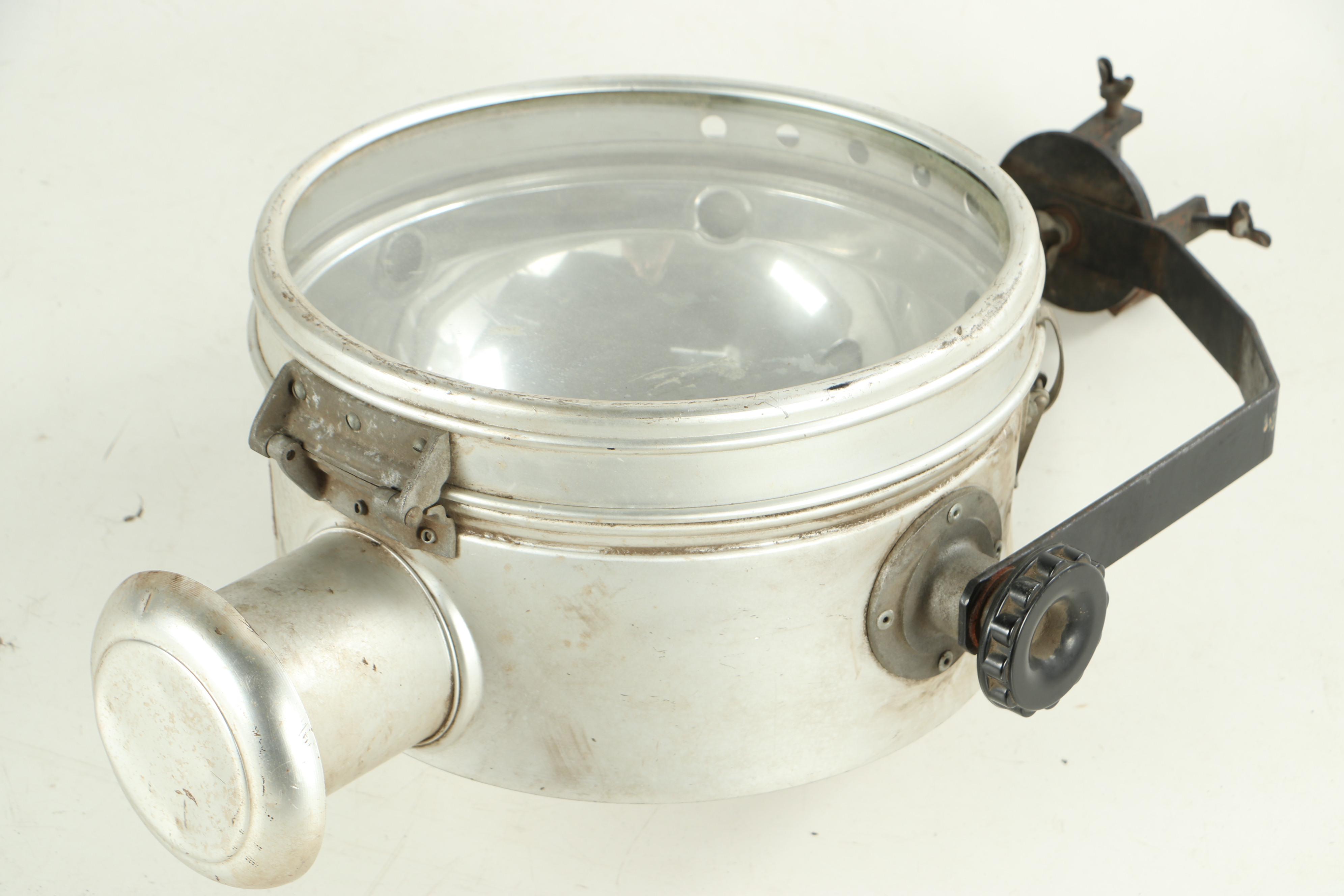 Wm. W. Lee & Sons Model 130 Large Aluminum and Cast Flood Lights, 1960s