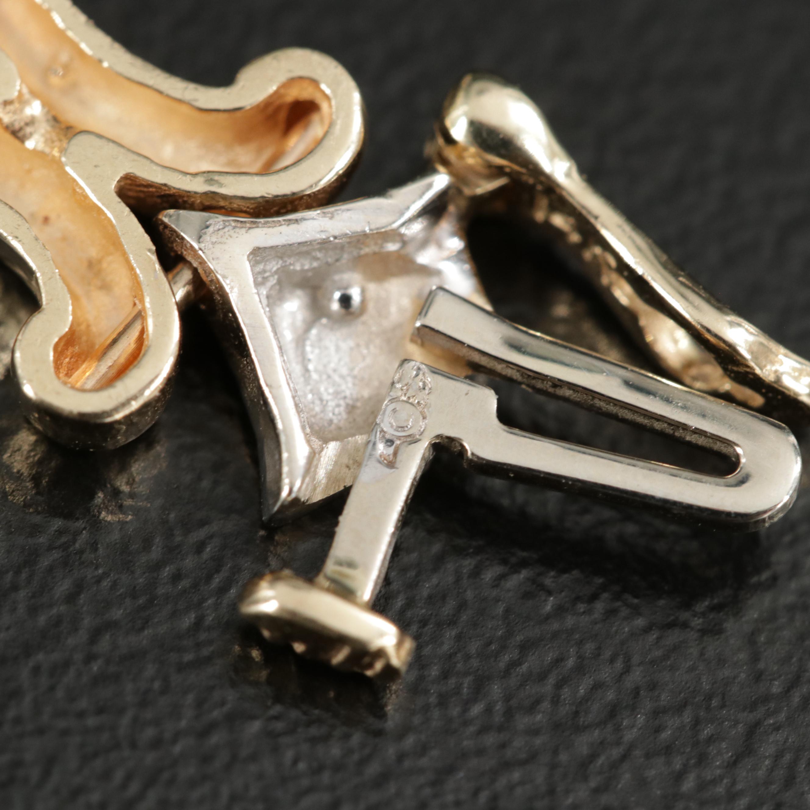 14K Yellow and White Gold Diamond Bracelet