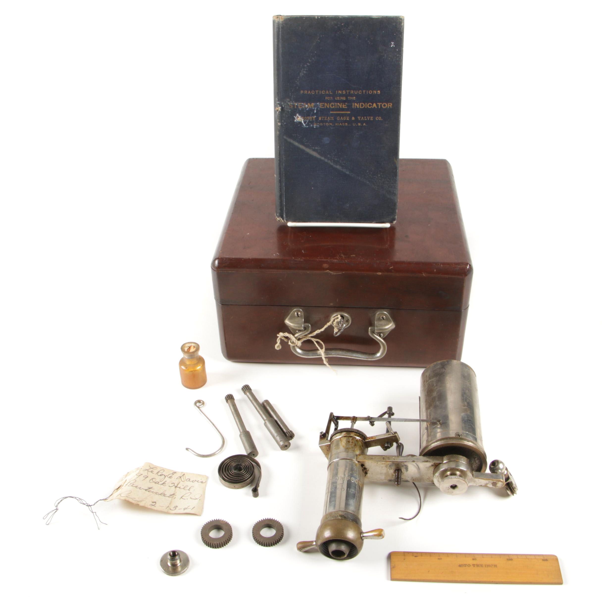 Robertson-Thompson Steam Engine Indicator