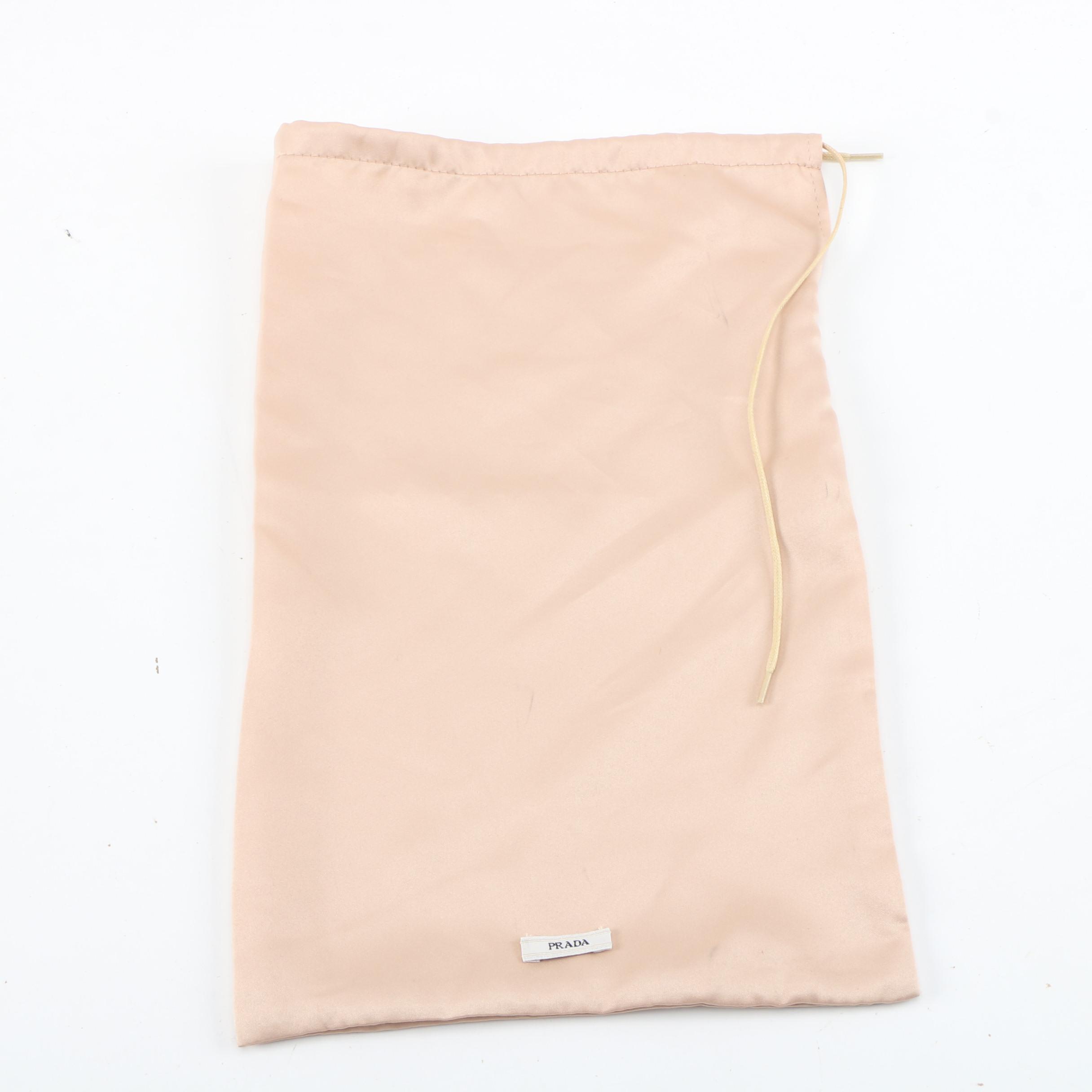 Prada Brown Leather Pointed Toe Pumps