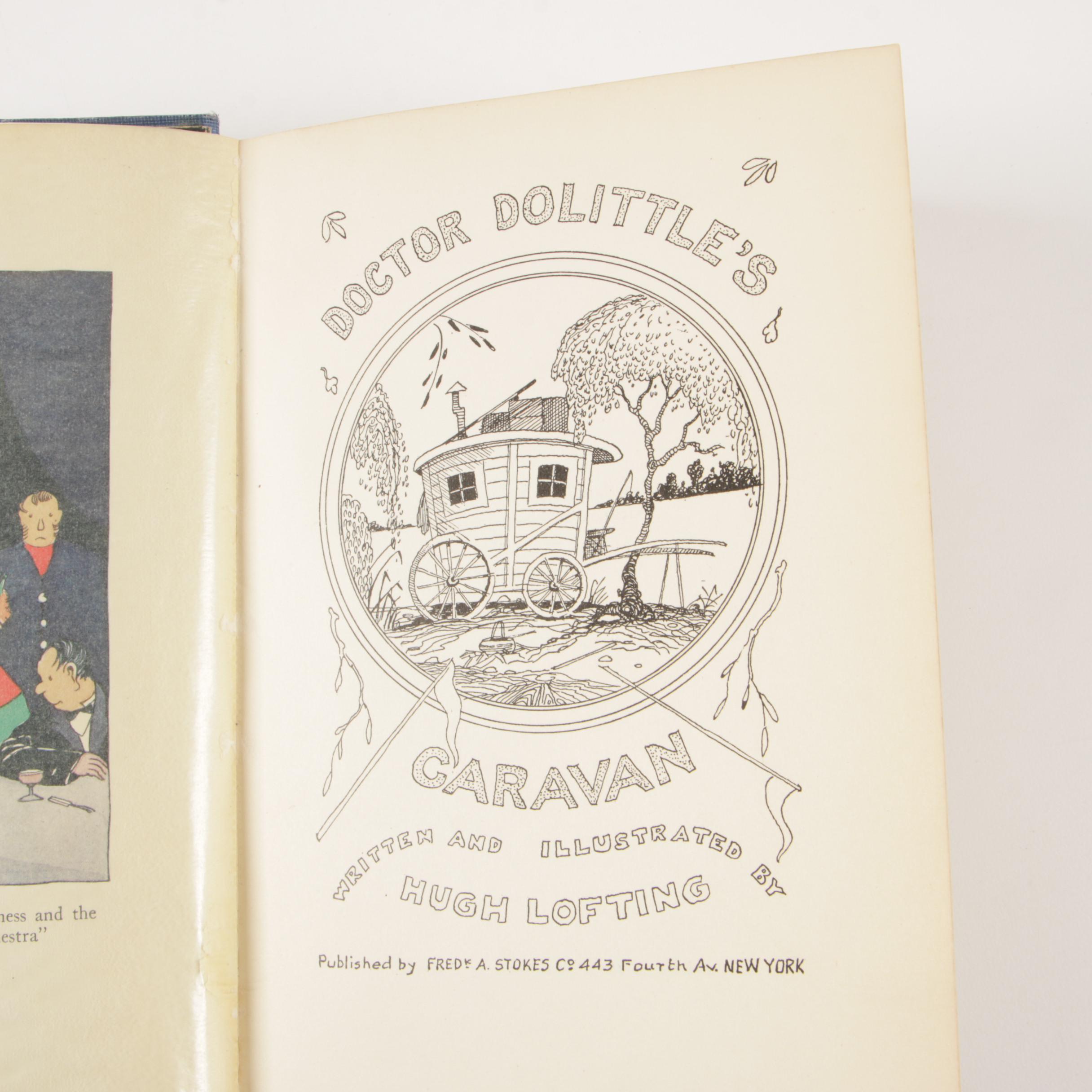 Book as Part of Series "Doctor Dolittle", "Five Little Peppers" and Others