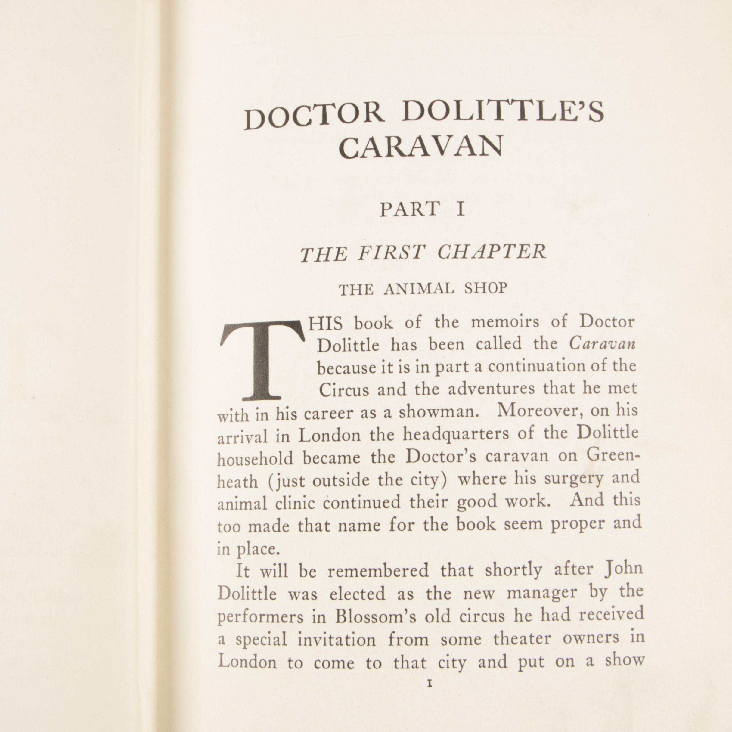 Book as Part of Series "Doctor Dolittle", "Five Little Peppers" and Others
