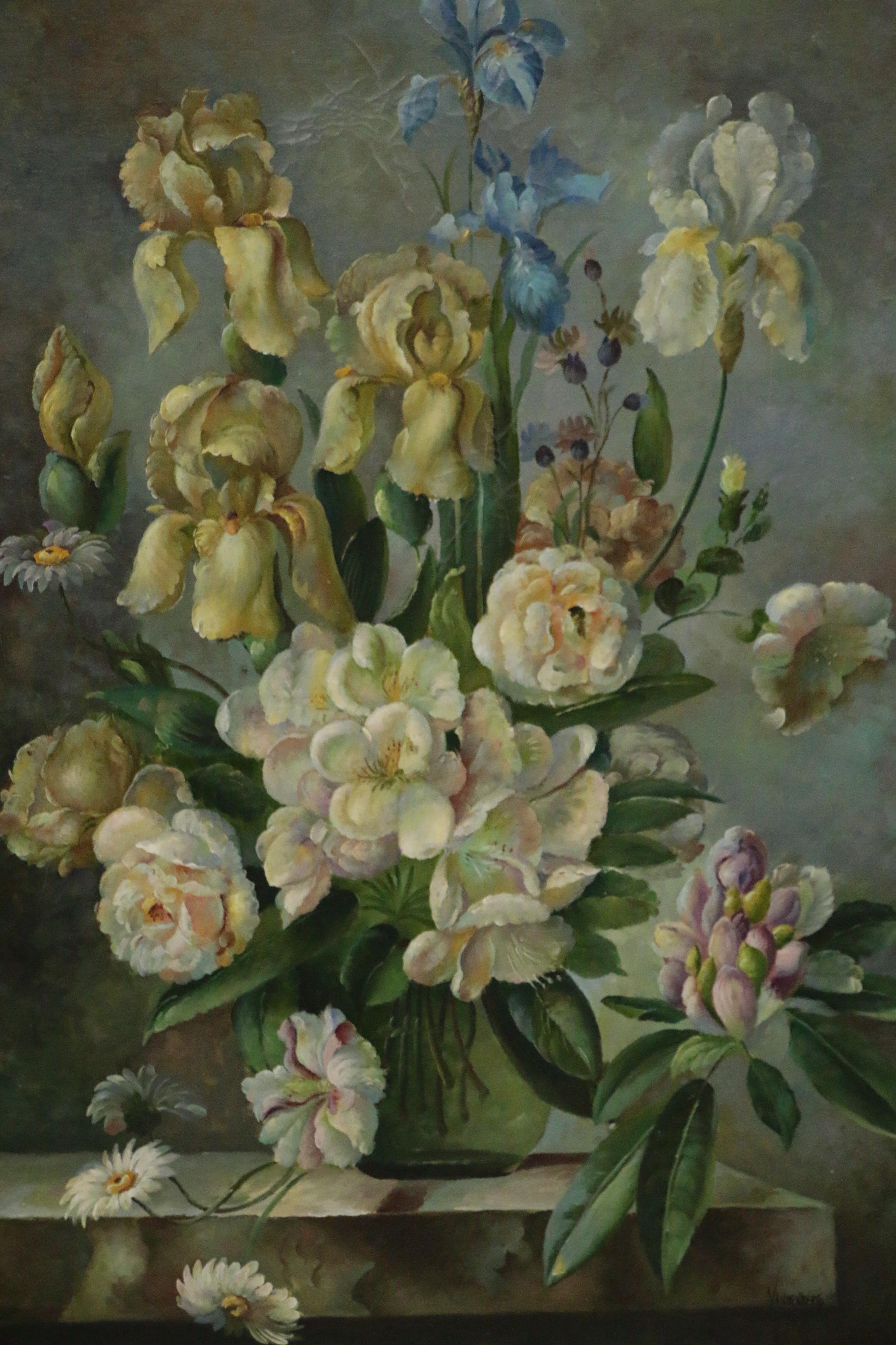 Vandenberg Floral Still Life Oil Painting