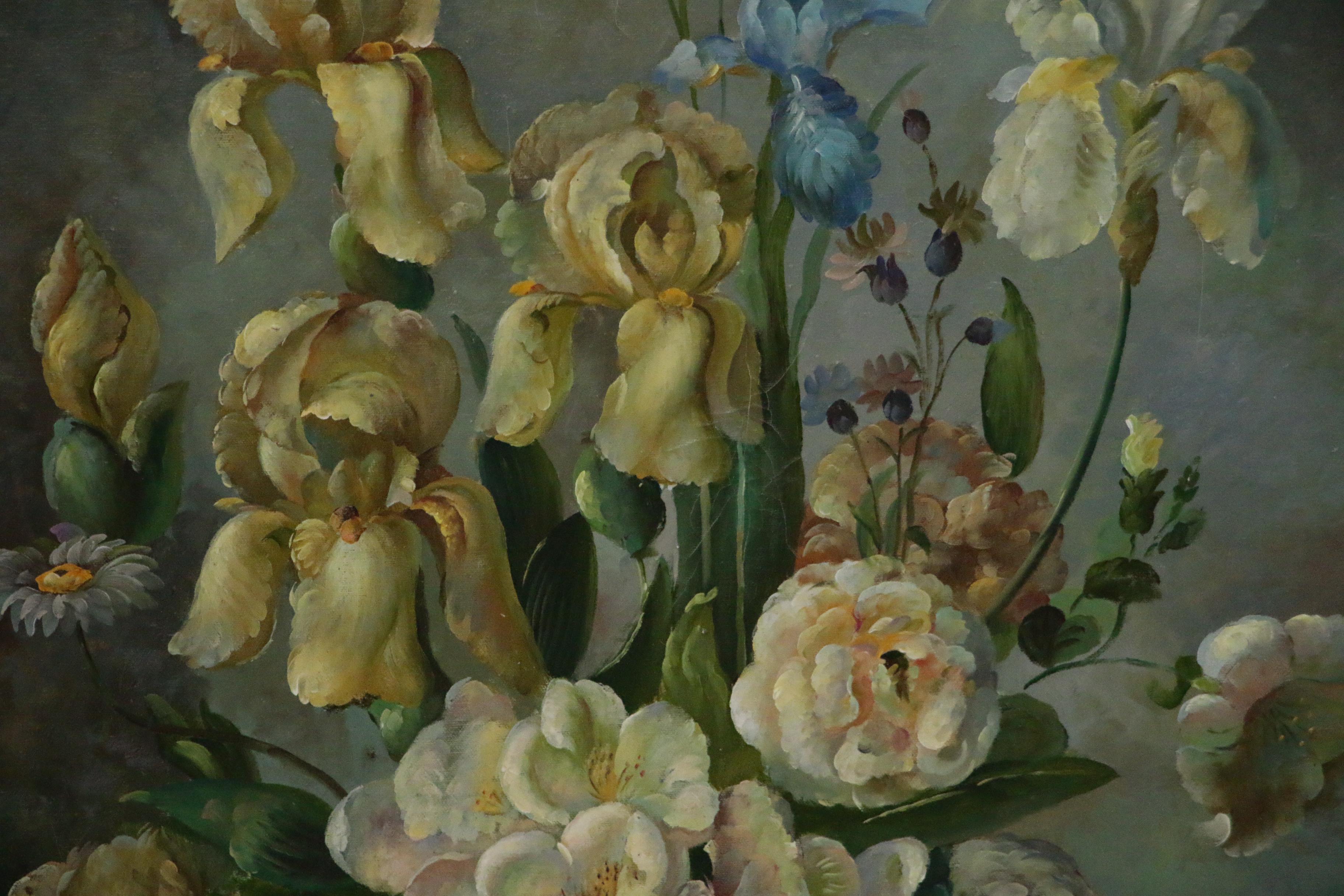 Vandenberg Floral Still Life Oil Painting