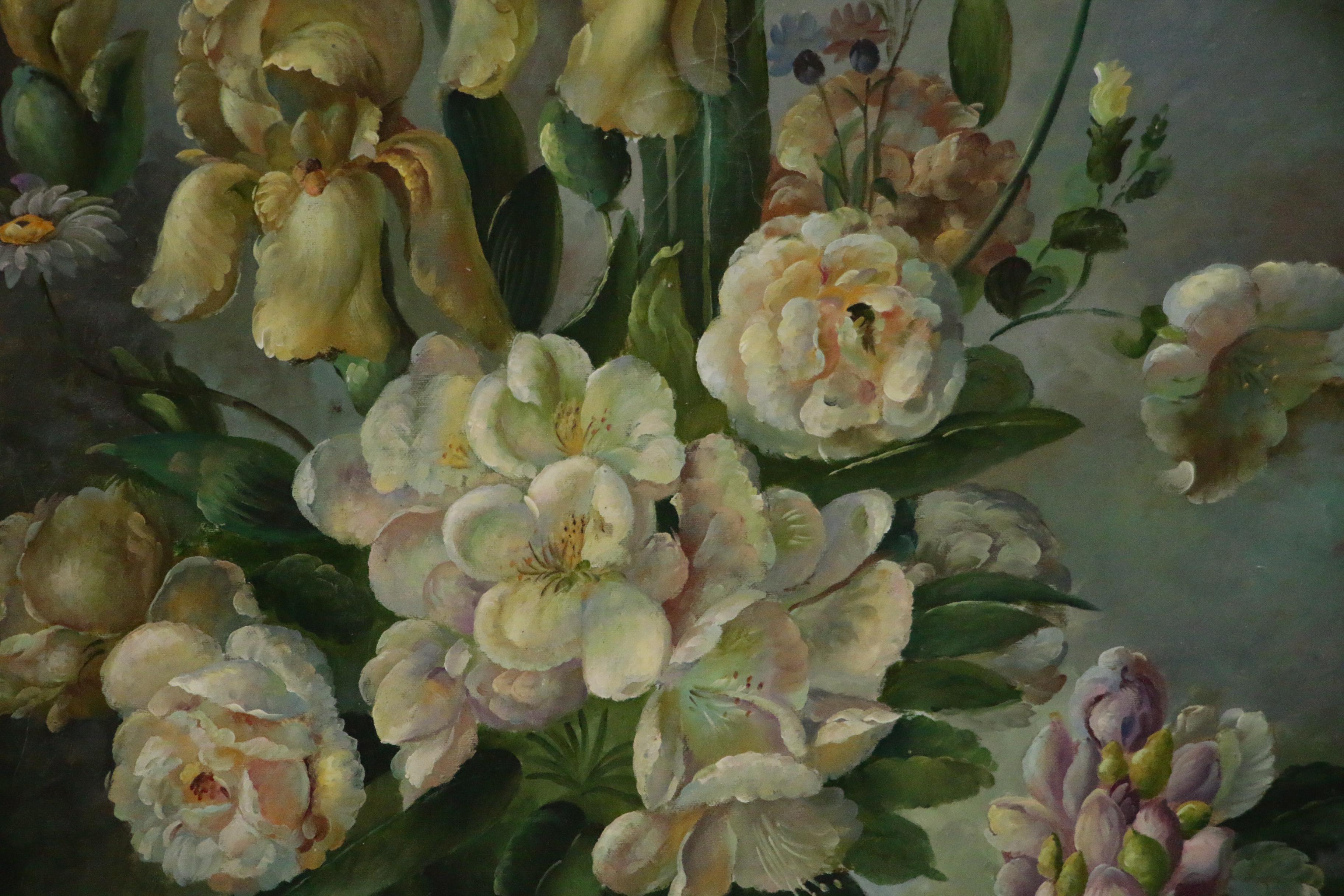 Vandenberg Floral Still Life Oil Painting