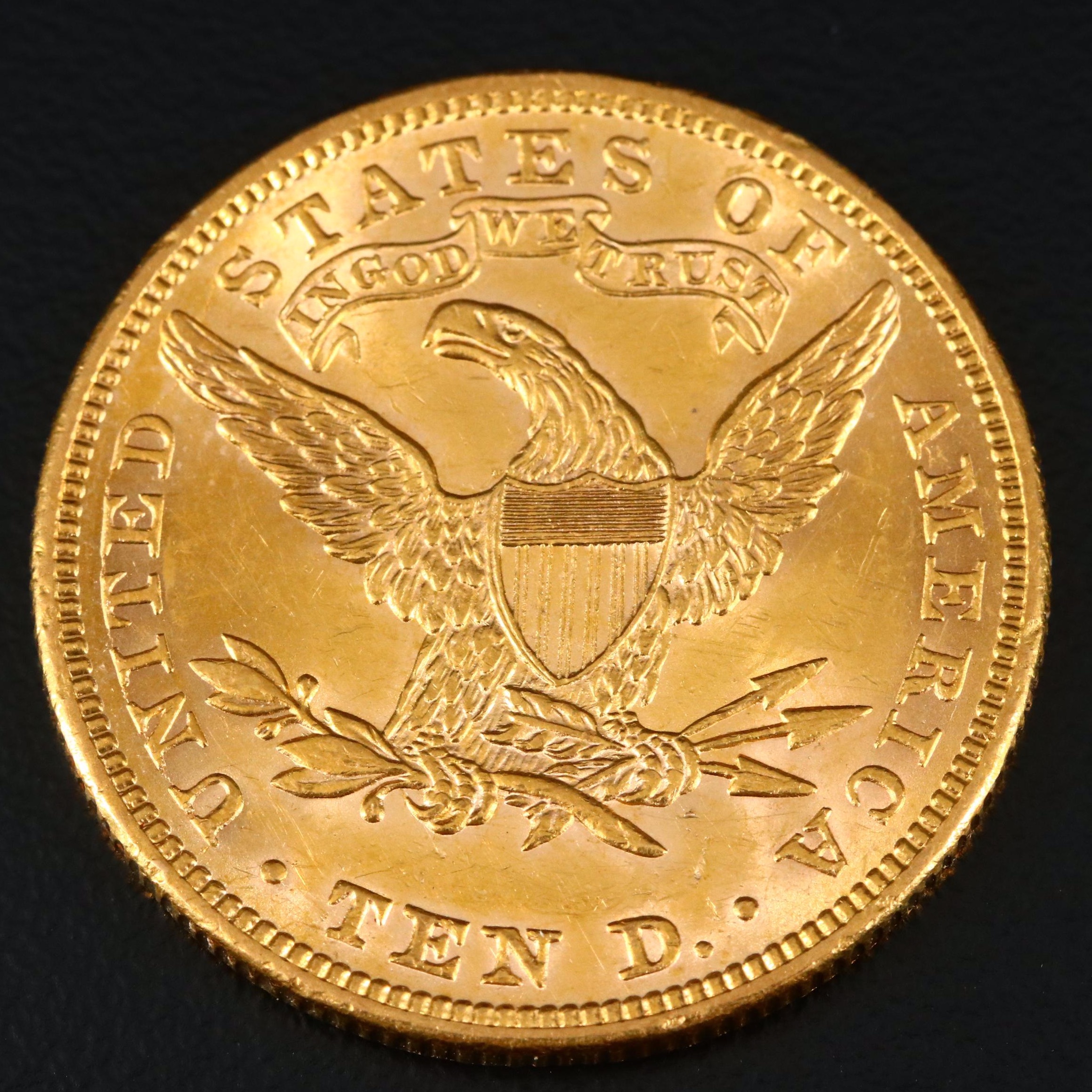 1893 Liberty Head $10 Gold Coin