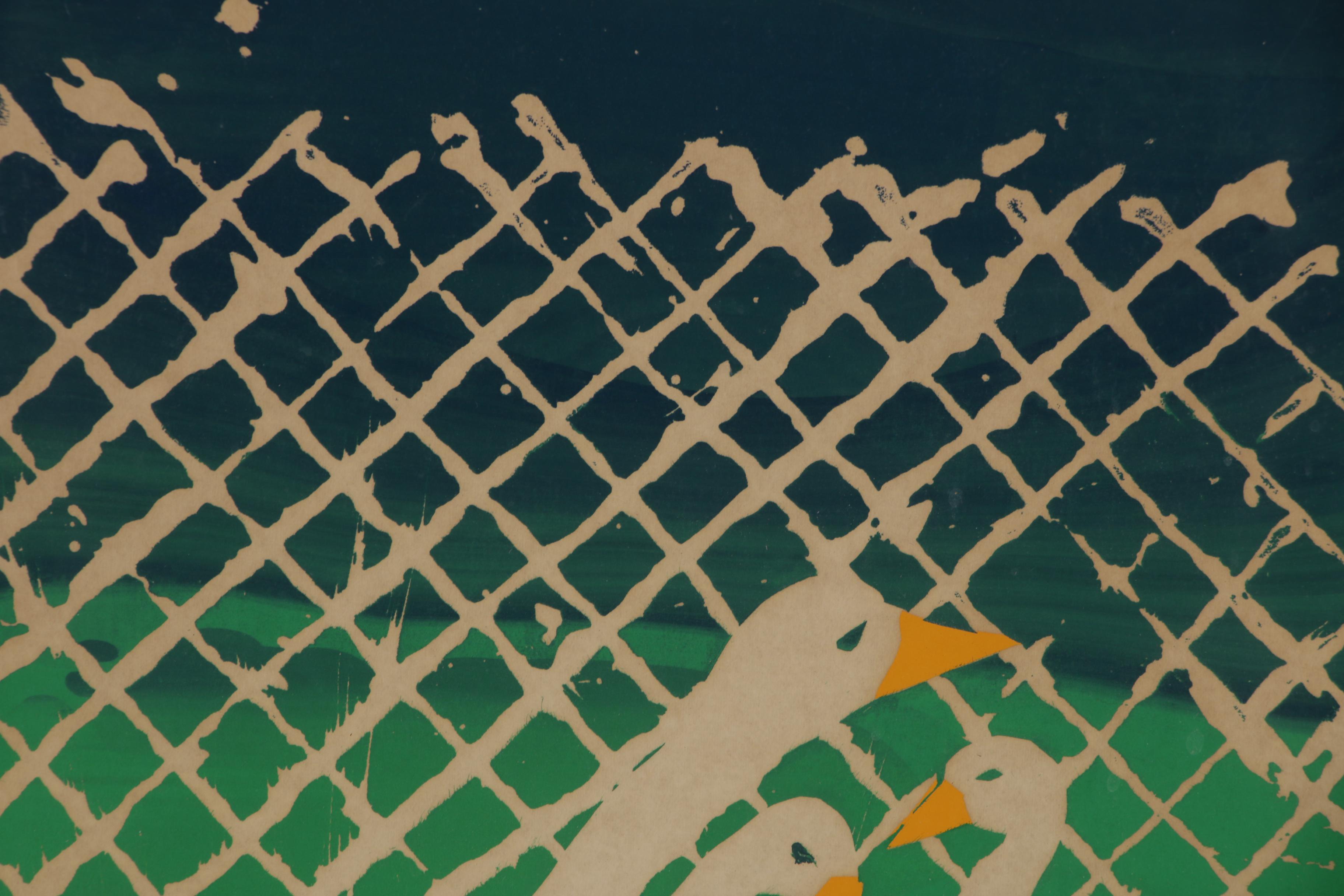 Kim Kettler Serigraph "Goose & Gander", 1977