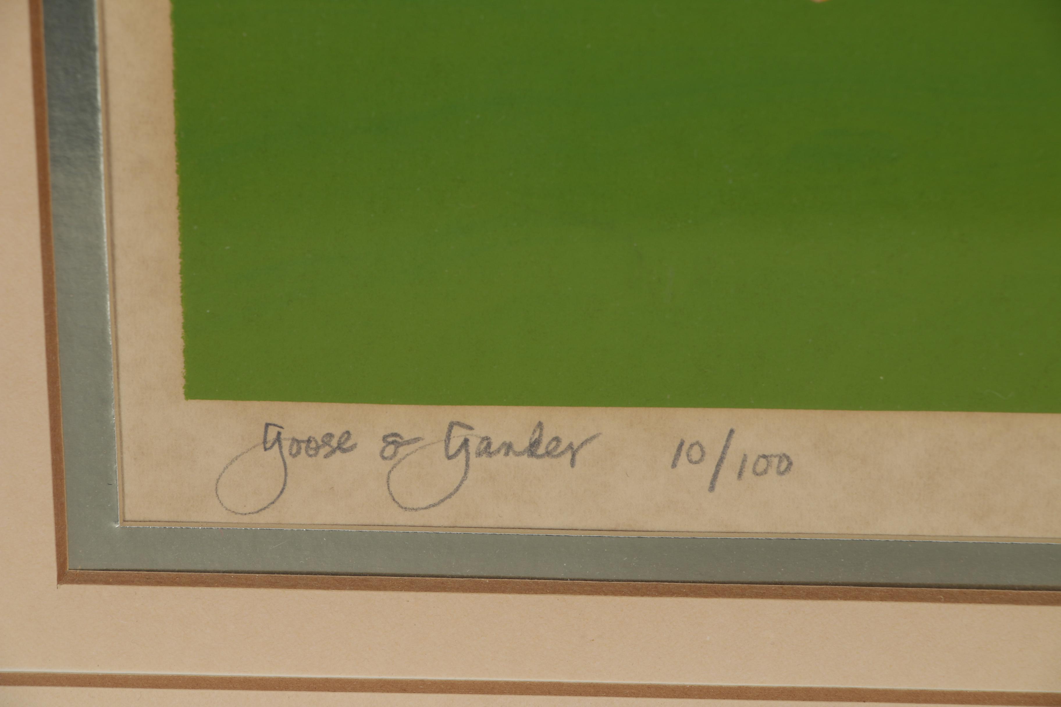 Kim Kettler Serigraph "Goose & Gander", 1977