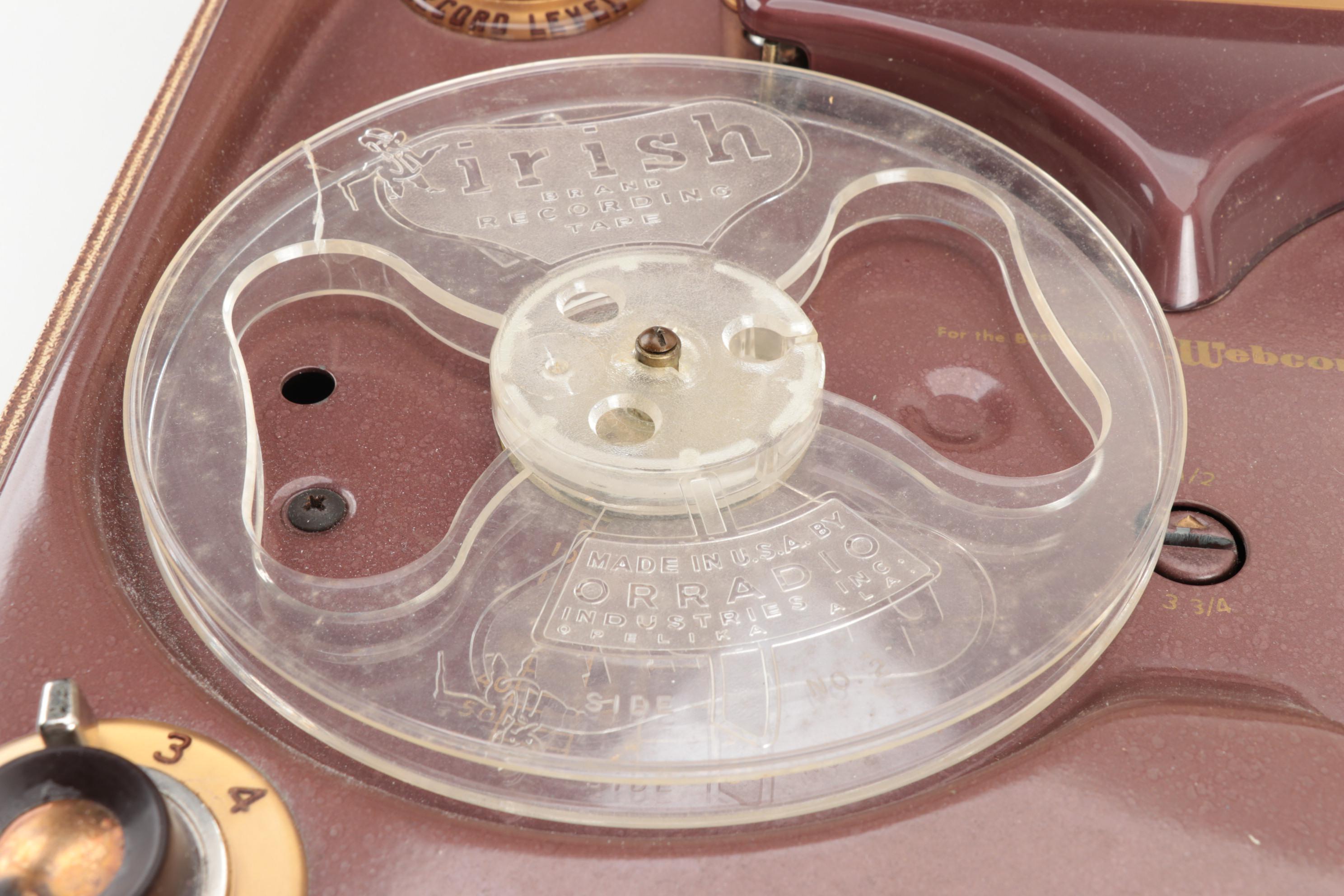 Webcor Tape Recorder, Mid Century