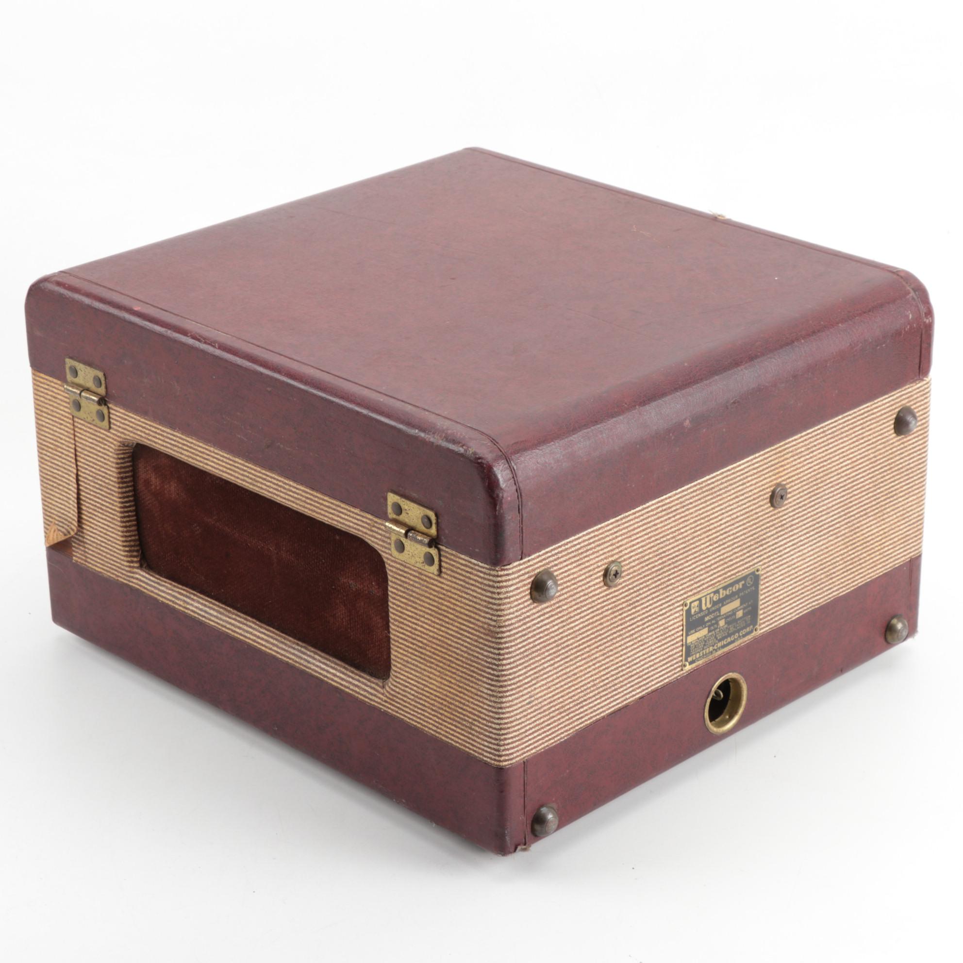 Webcor Tape Recorder, Mid Century