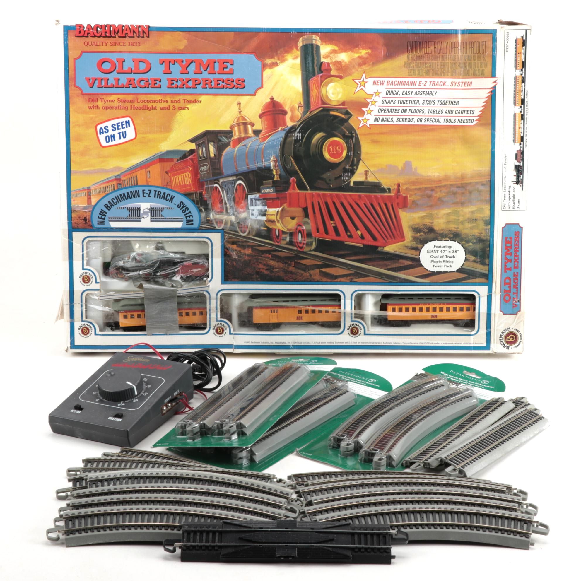 Bachmann "Old Tyme Village Express" Model Train Kit and More, 1995